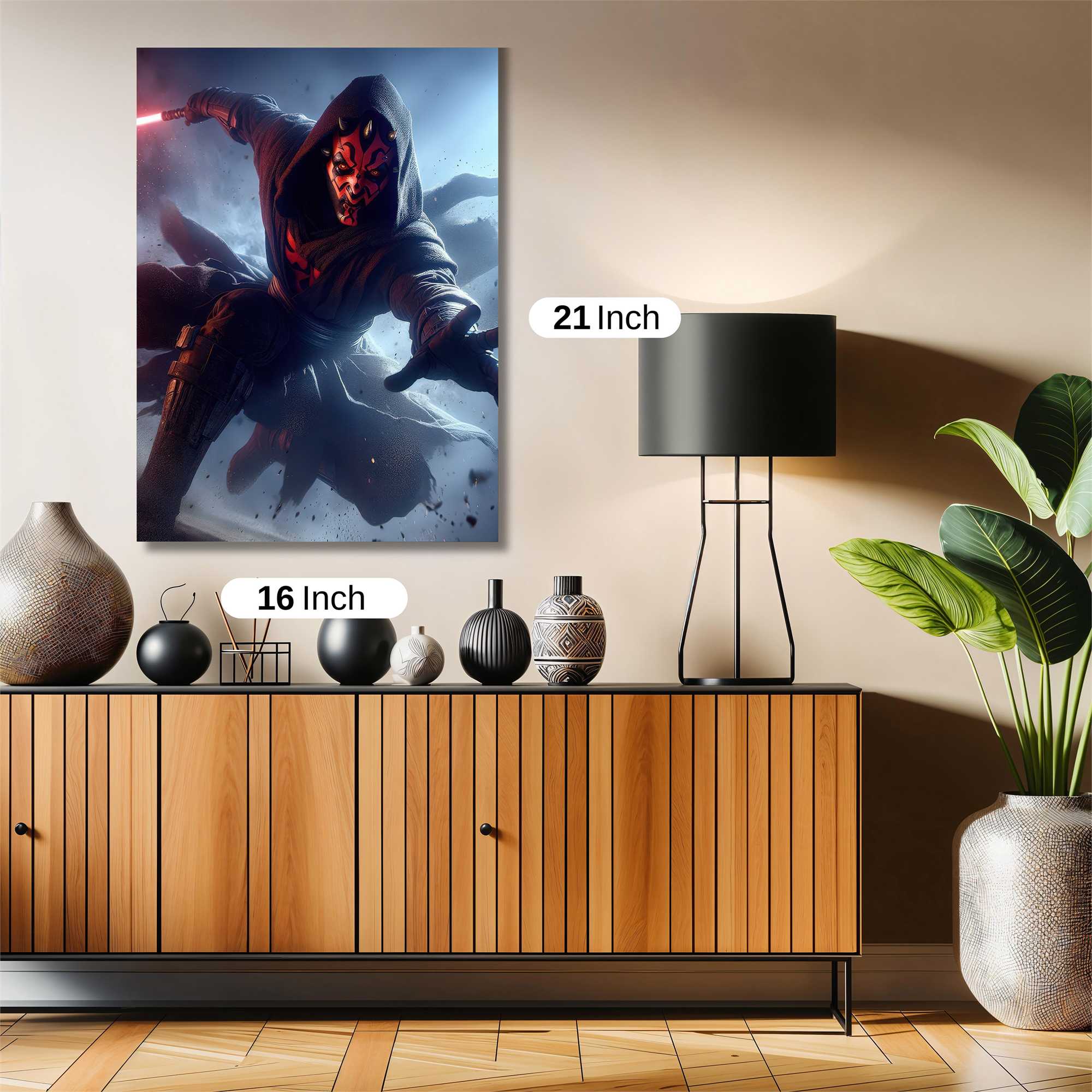 Darth Menacing Safe Wall Magnetic / M
