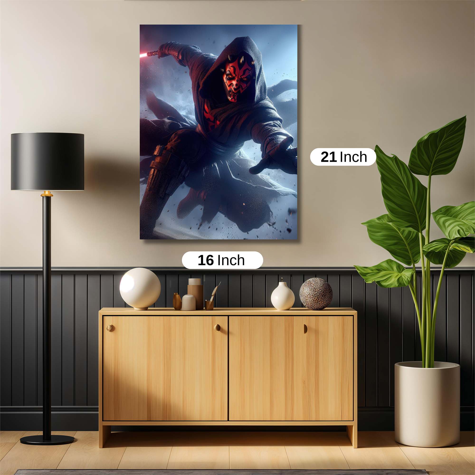 Darth Menacing Safe Wall Magnetic / M