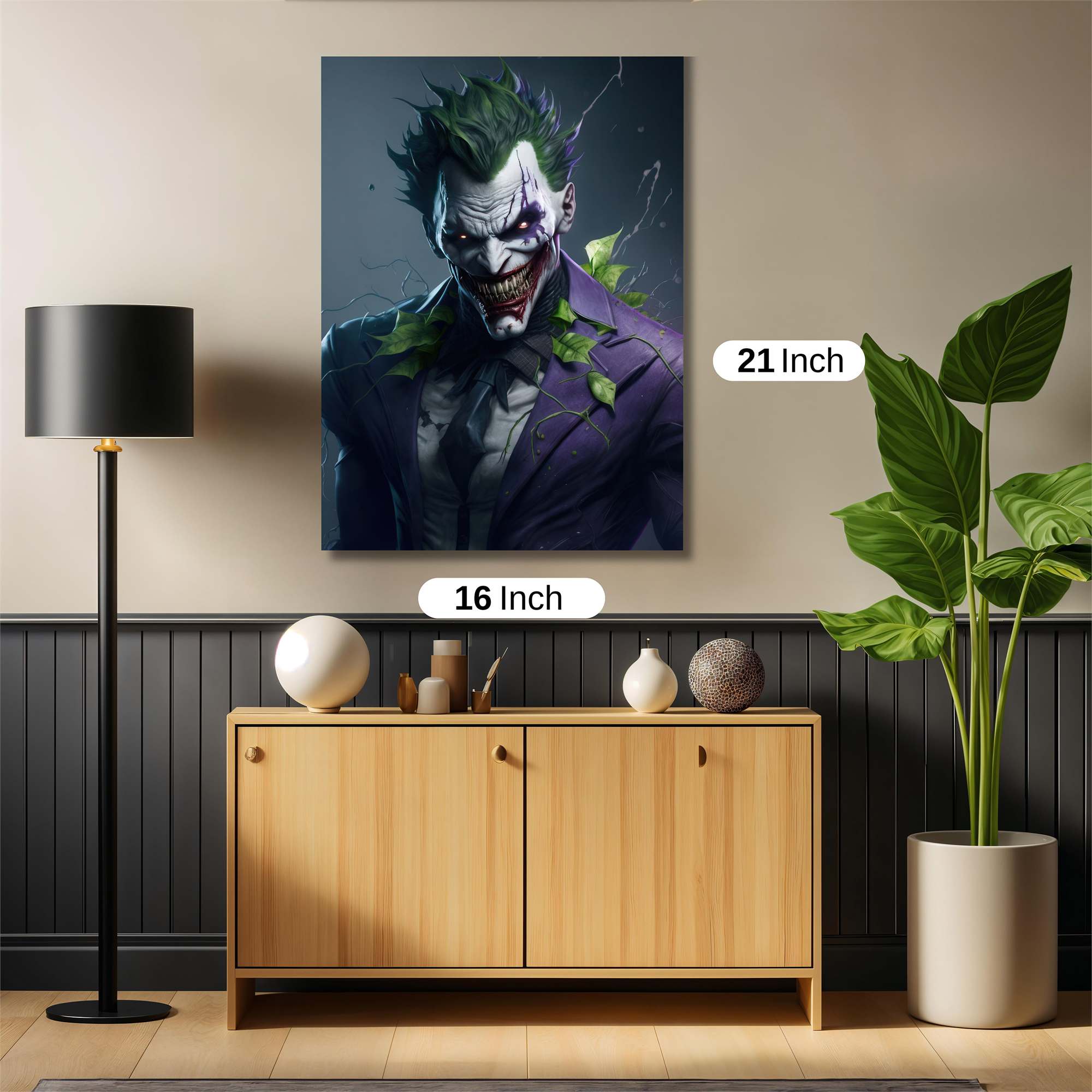 Joker Sinister Safe Wall Magnetic / M