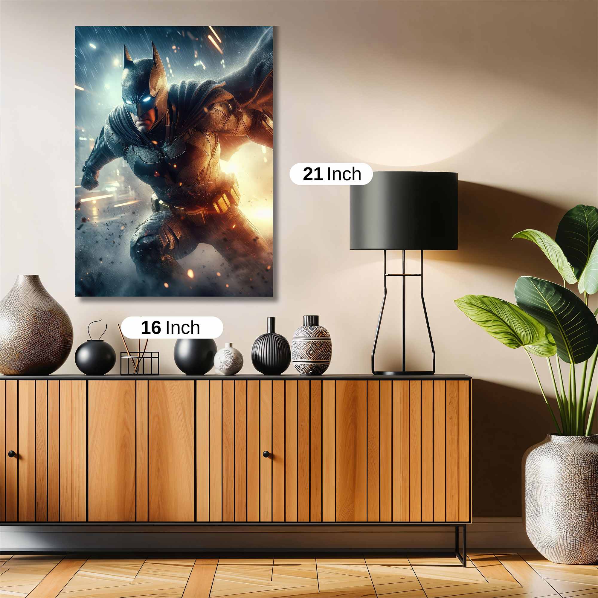 Batman Resolute Safe Wall Magnetic / M