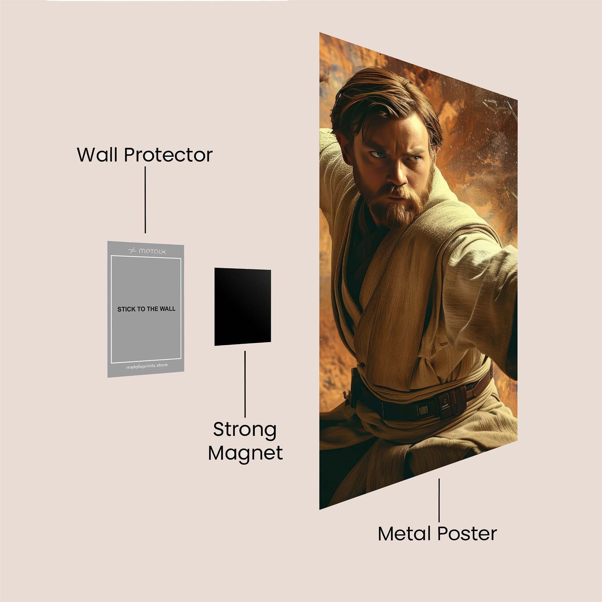 Kenobi Focused Safe Wall Magnetic / M