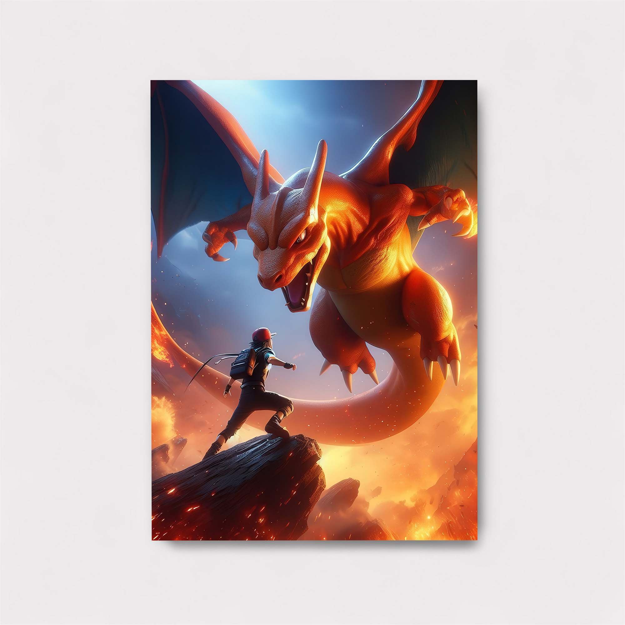Charizard Blaze Safe Wall Magnetic / M