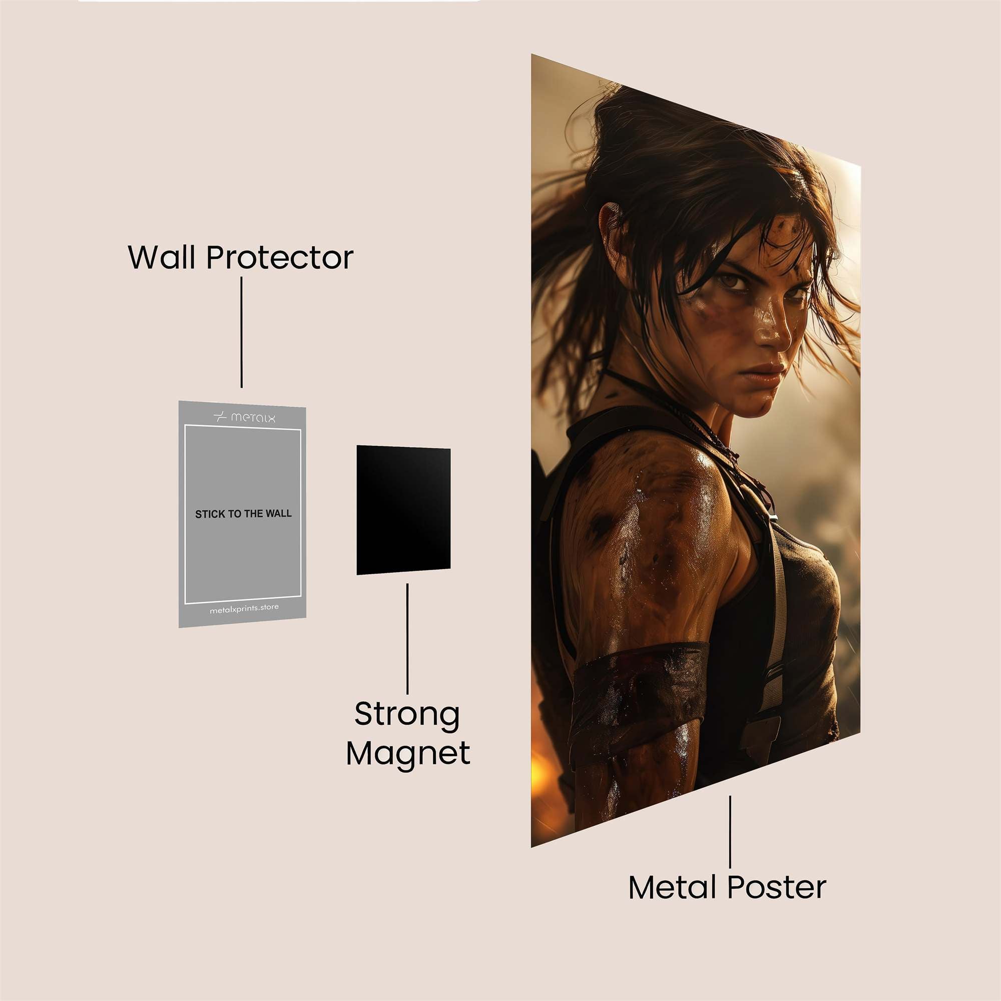Lara Defiant Safe Wall Magnetic / M