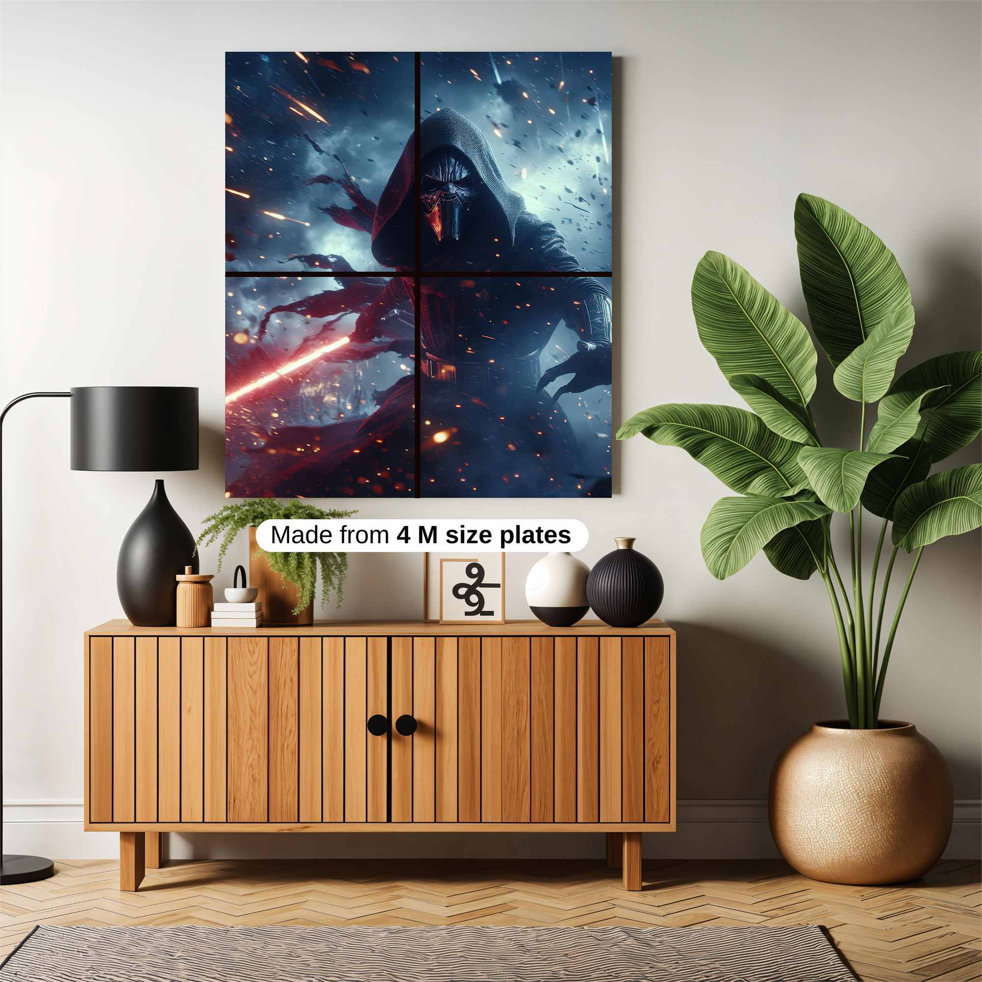 Kylo Menace Safe Wall Magnetic / M