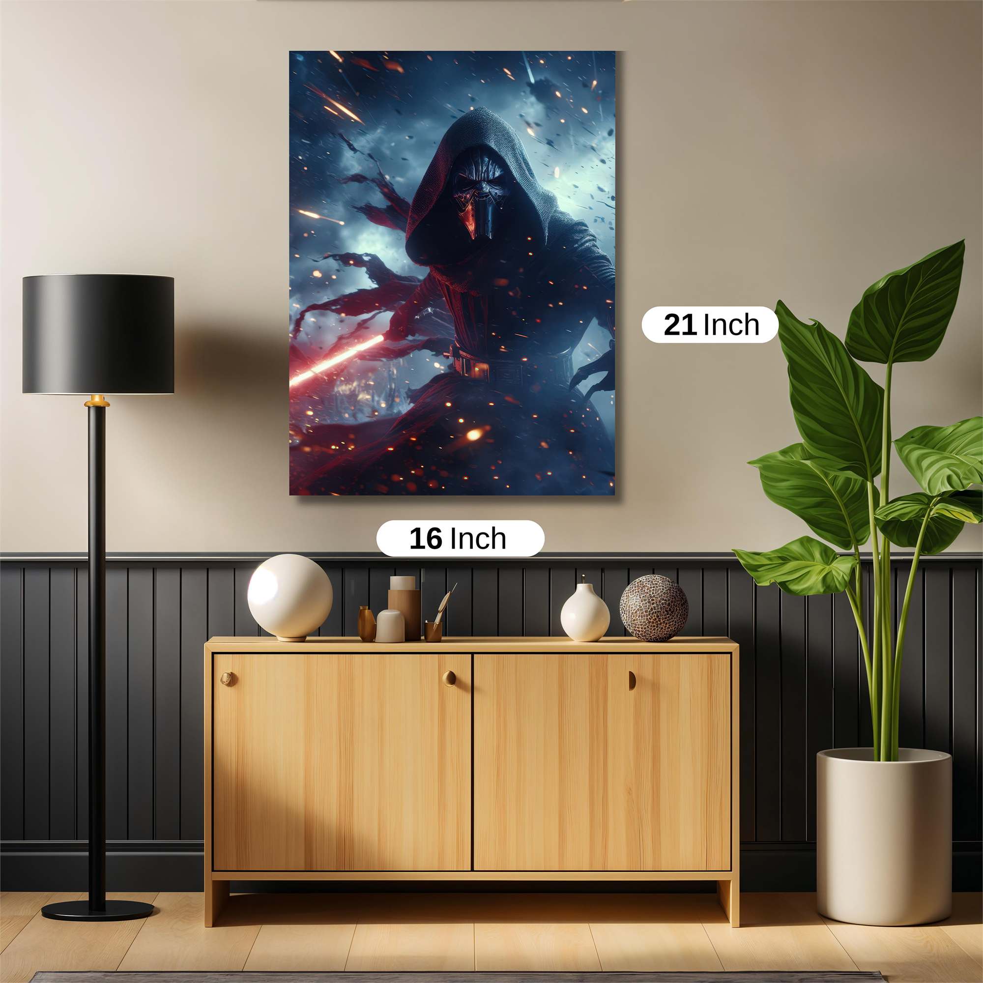 Kylo Menace Safe Wall Magnetic / M