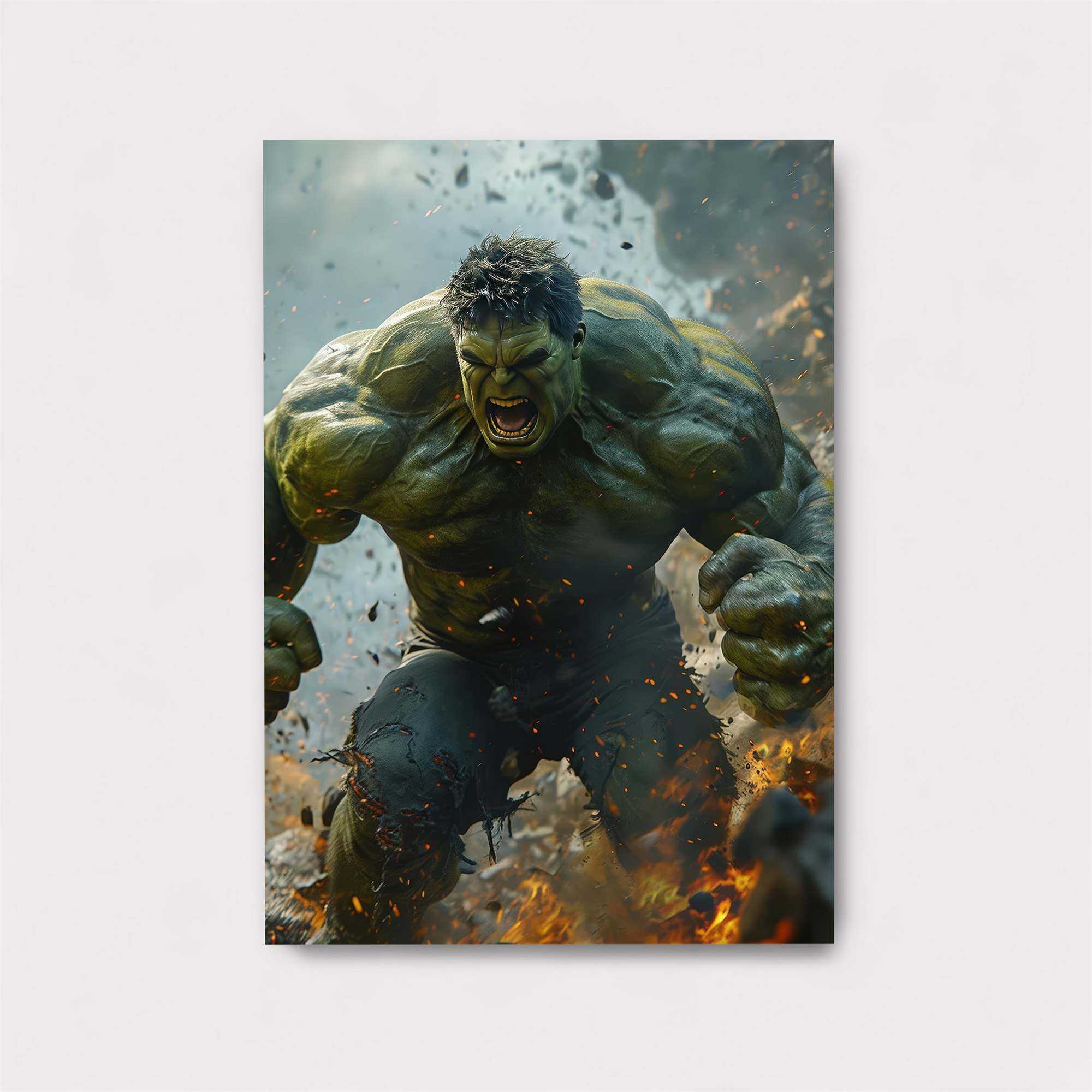 Hulk Rampage Safe Wall Magnetic / M