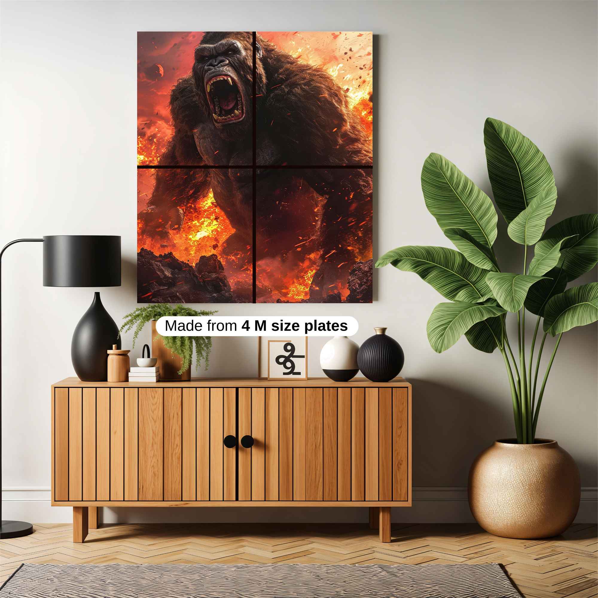 King Fury Safe Wall Magnetic / M