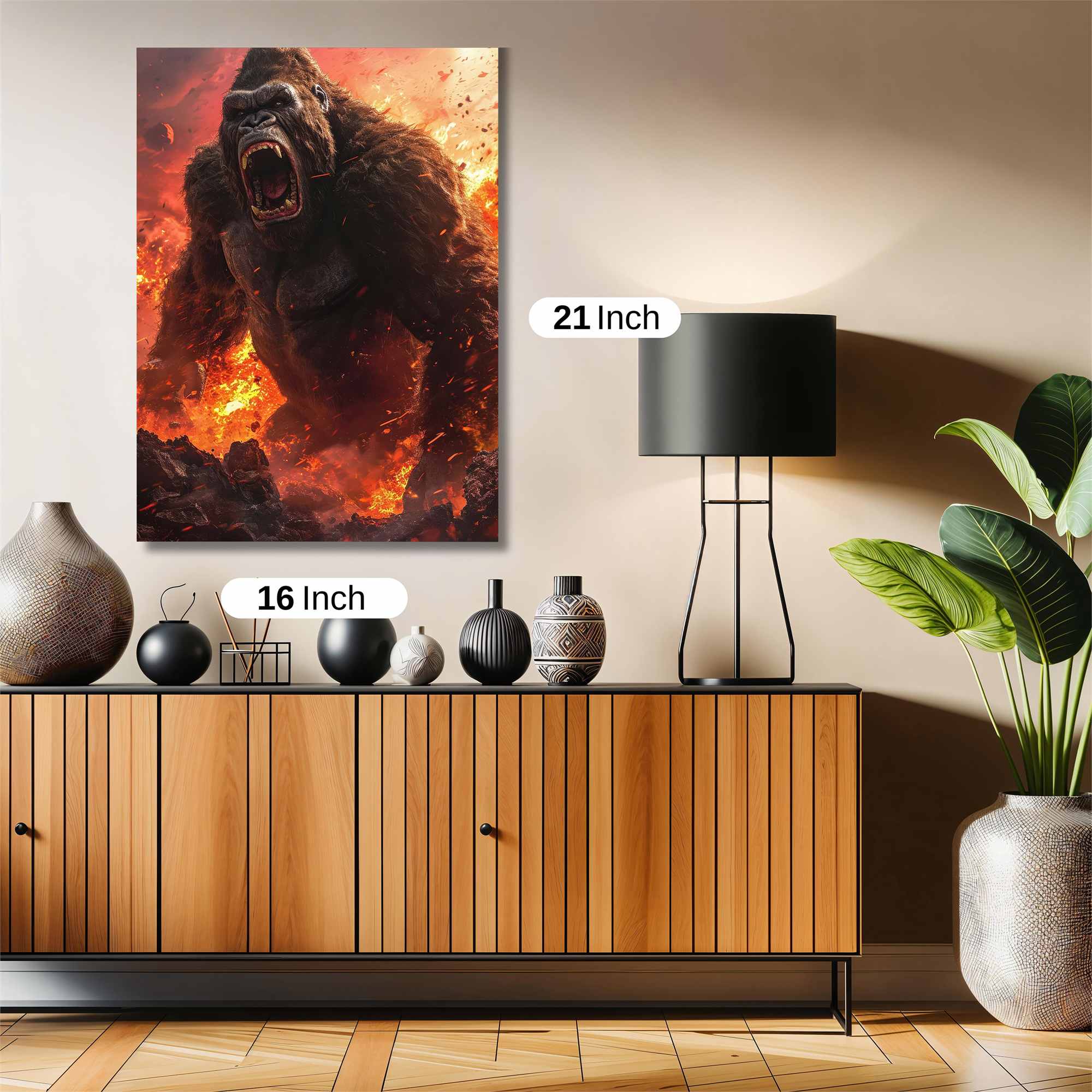 King Fury Safe Wall Magnetic / M