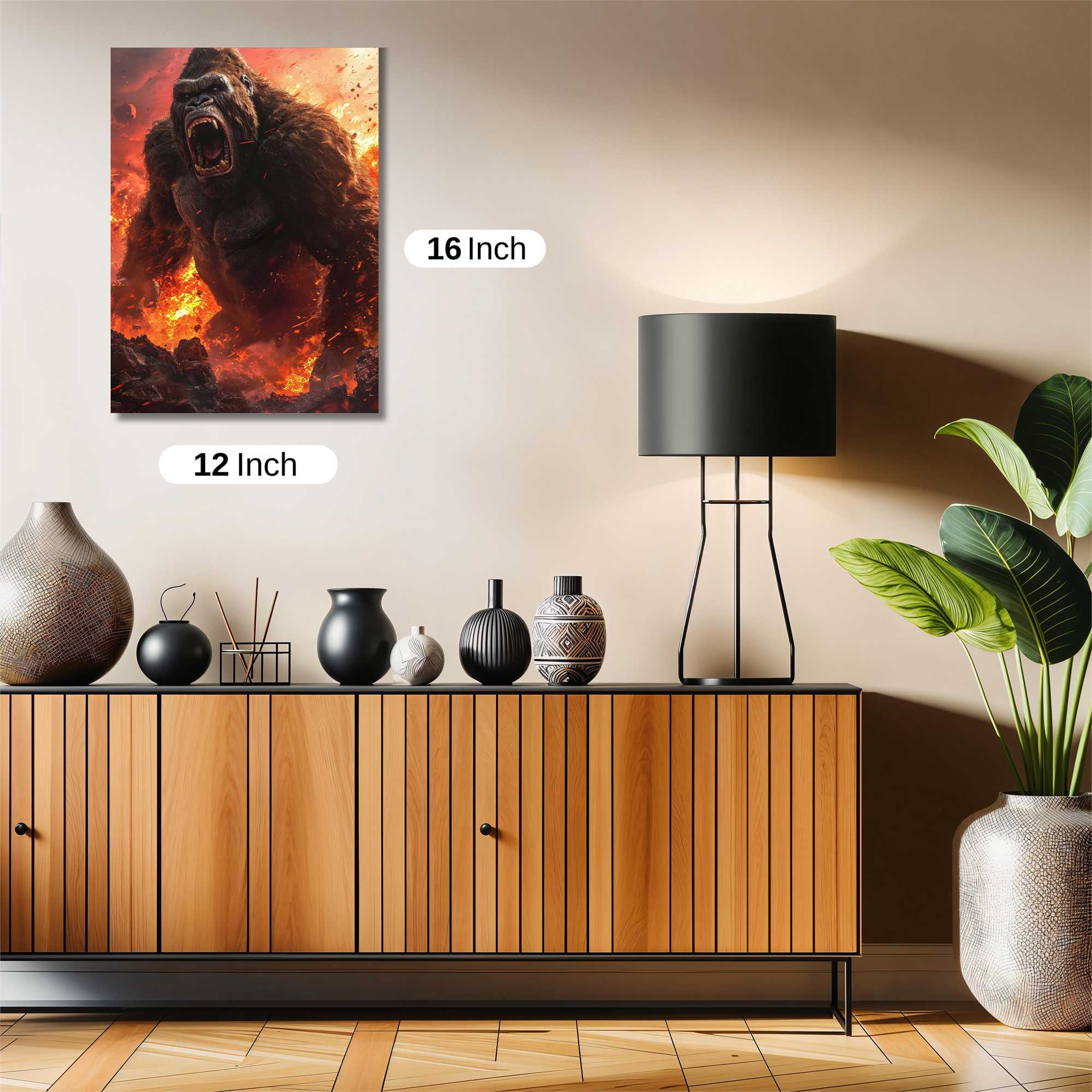 King Fury Safe Wall Magnetic / M