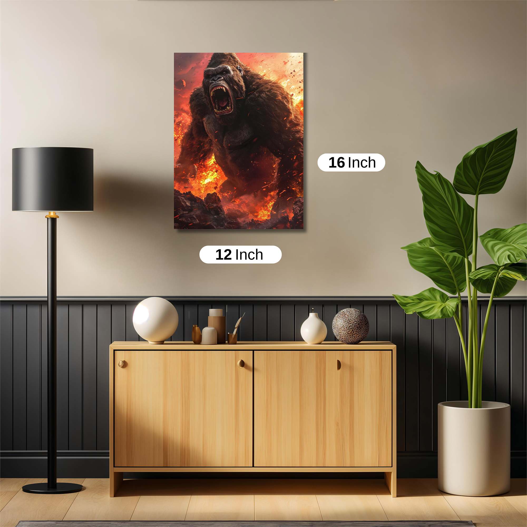 King Fury Safe Wall Magnetic / M