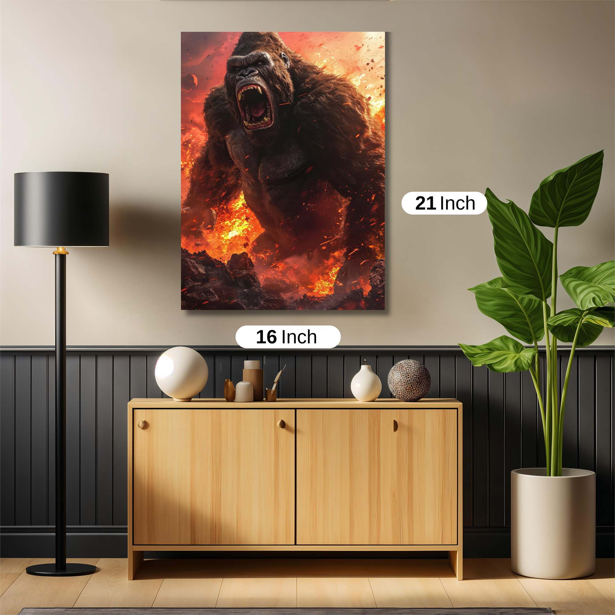 King Fury Safe Wall Magnetic / M