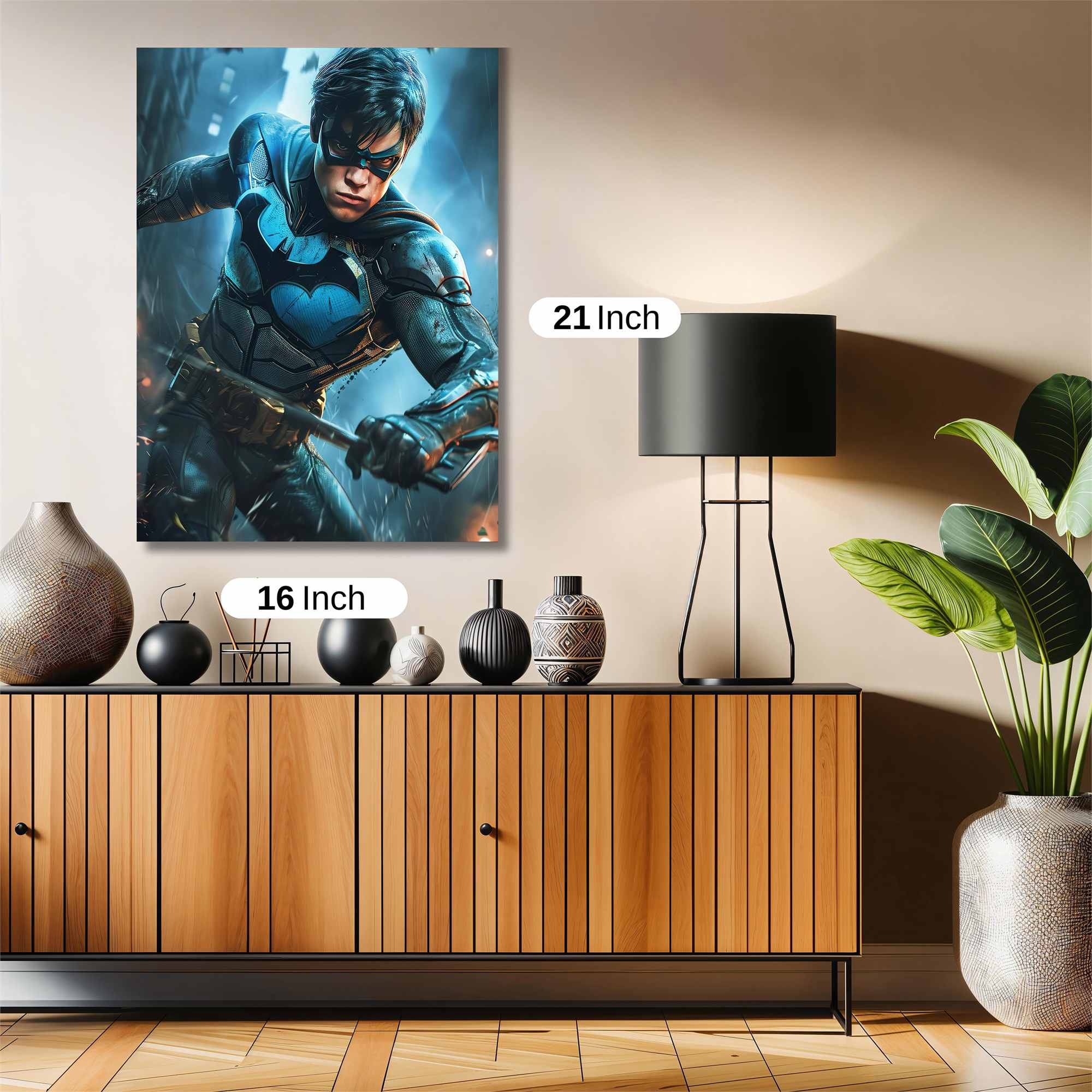 Nightwing Dynamic Safe Wall Magnetic / M