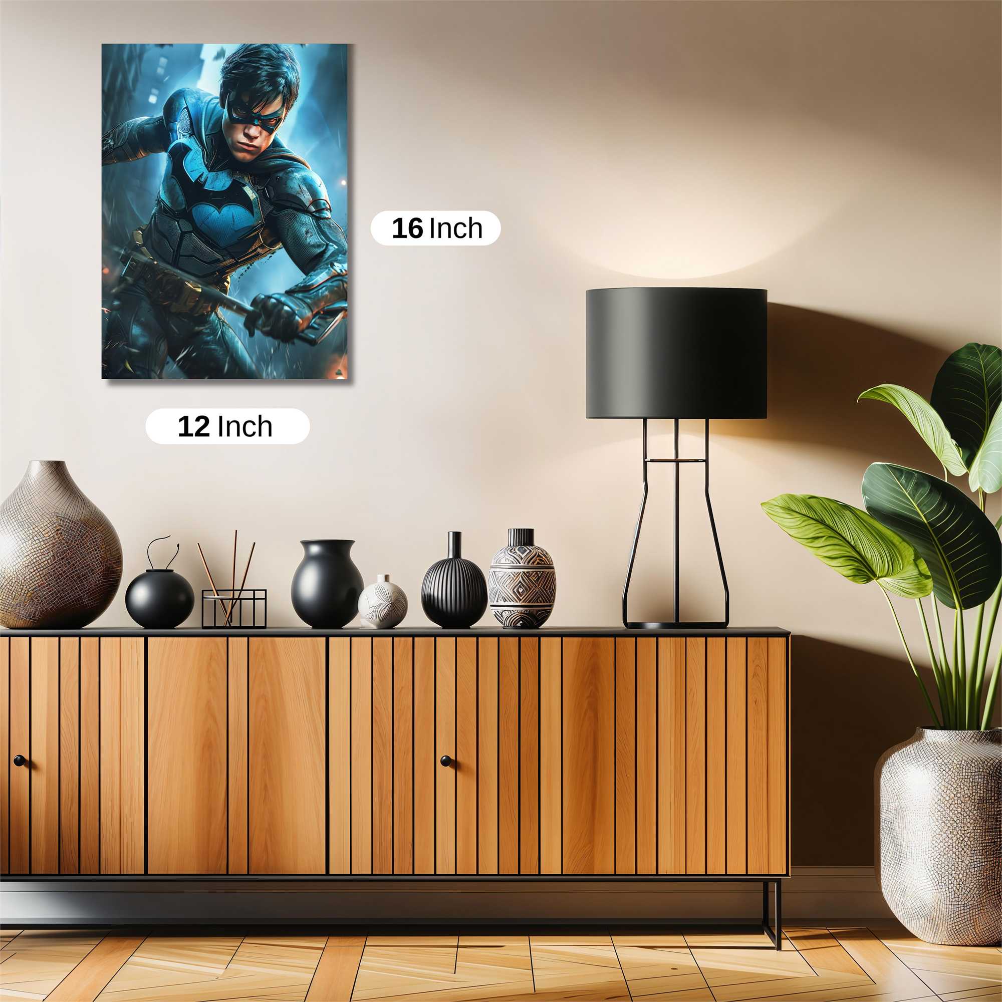 Nightwing Dynamic Safe Wall Magnetic / M
