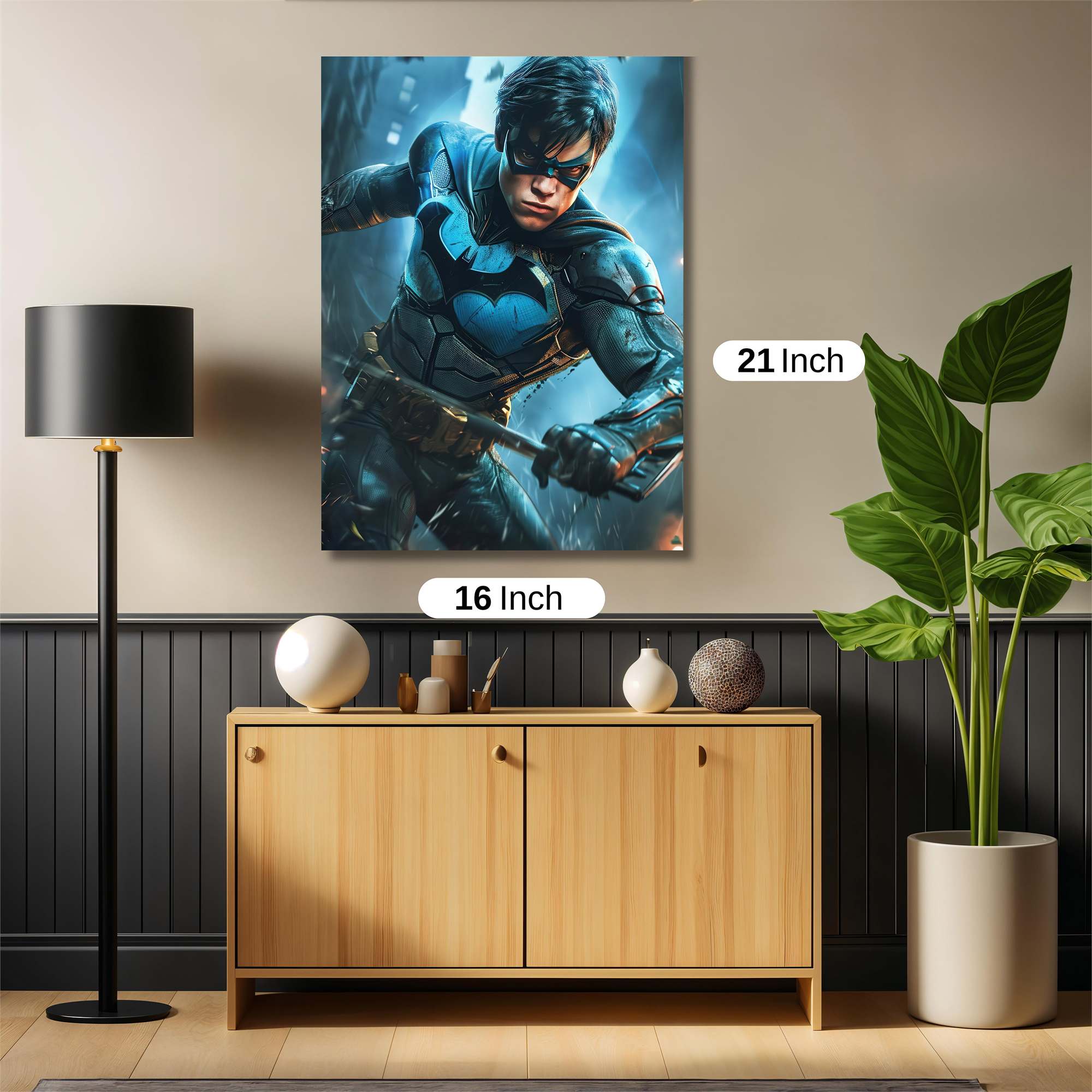 Nightwing Dynamic Safe Wall Magnetic / M