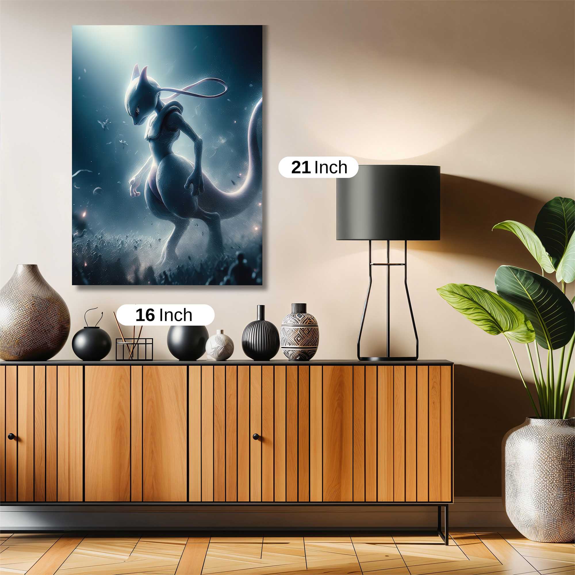 Mewtwo Mystique Safe Wall Magnetic / M