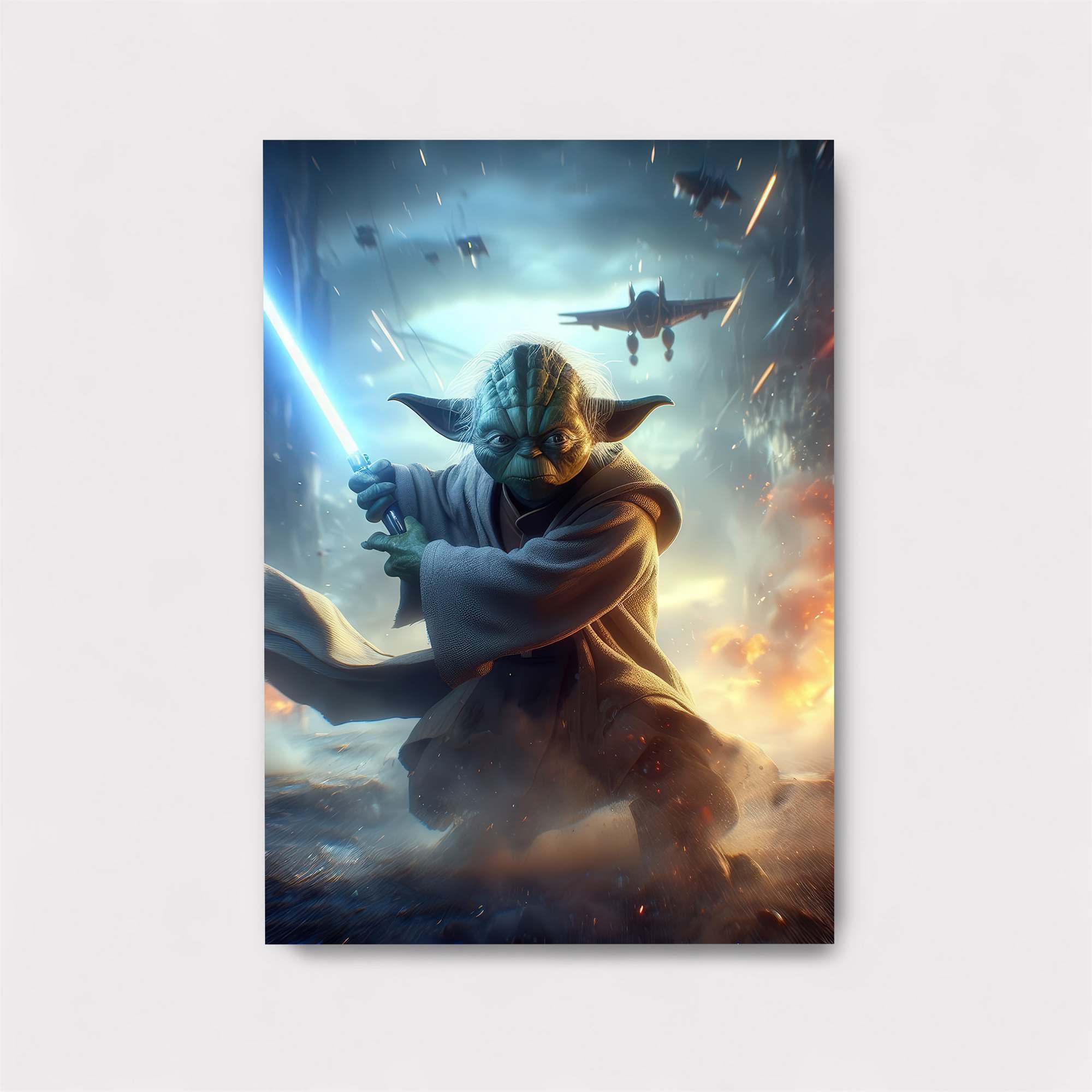 Yoda Unleashed Safe Wall Magnetic / M