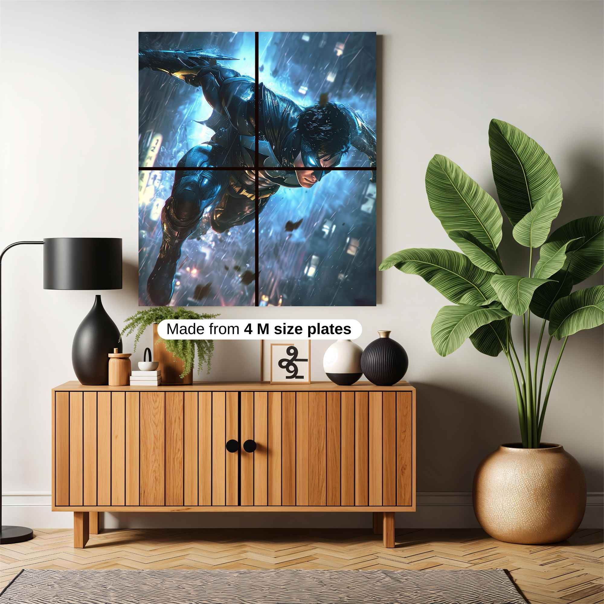 Nightwing Dazzling Safe Wall Magnetic / M