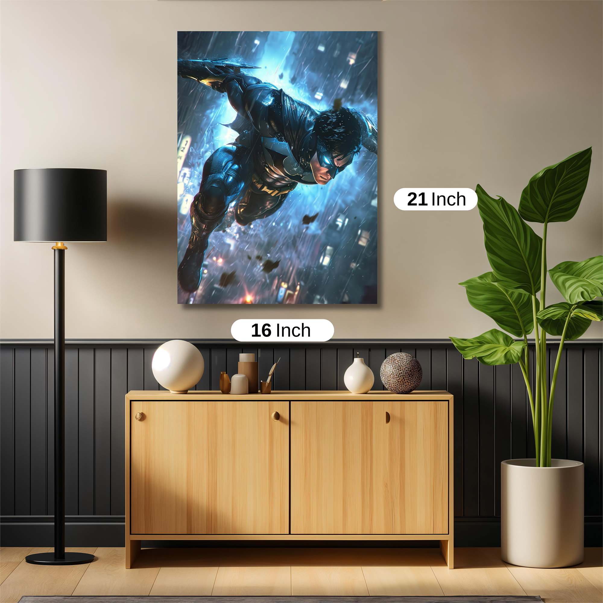 Nightwing Dazzling Safe Wall Magnetic / M