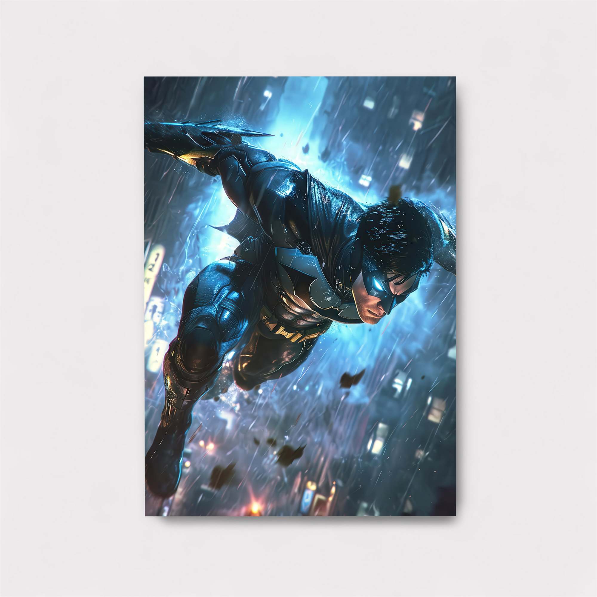 Nightwing Dazzling Safe Wall Magnetic / M