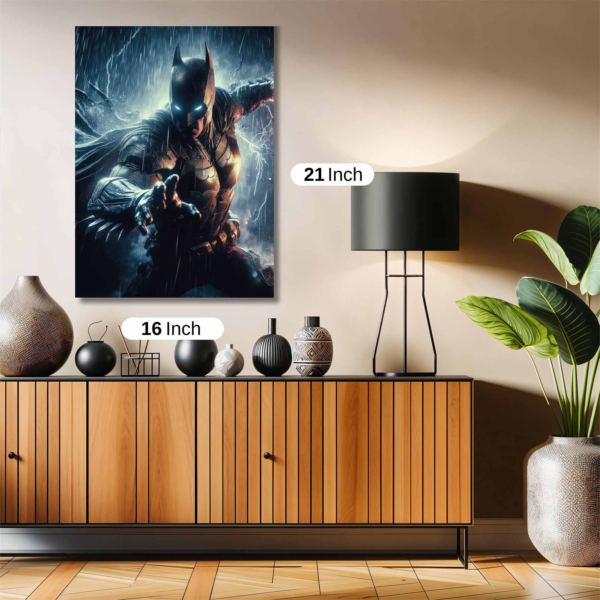 Batman Tempestuous Safe Wall Magnetic / M