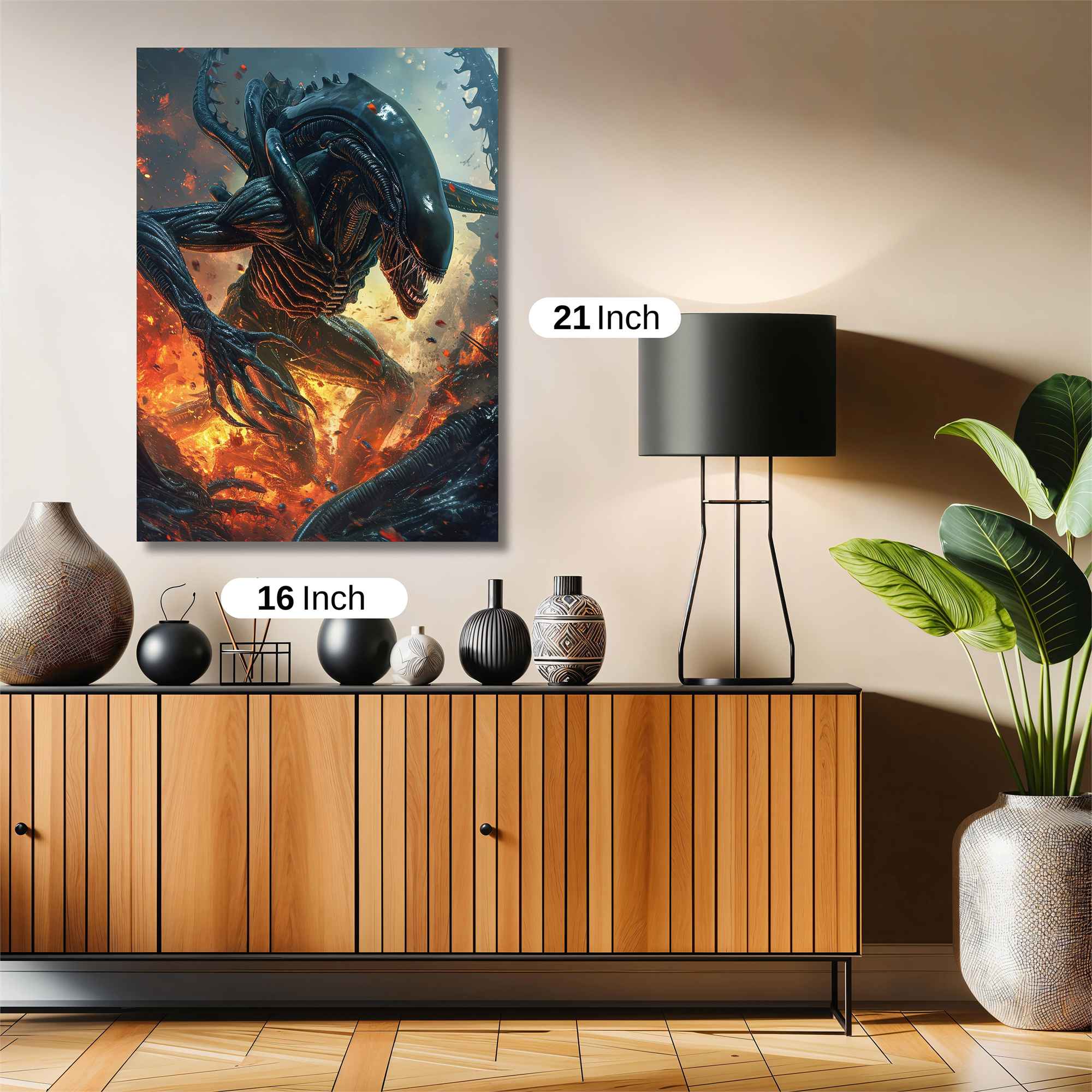 Xenomorph Inferno Safe Wall Magnetic / M