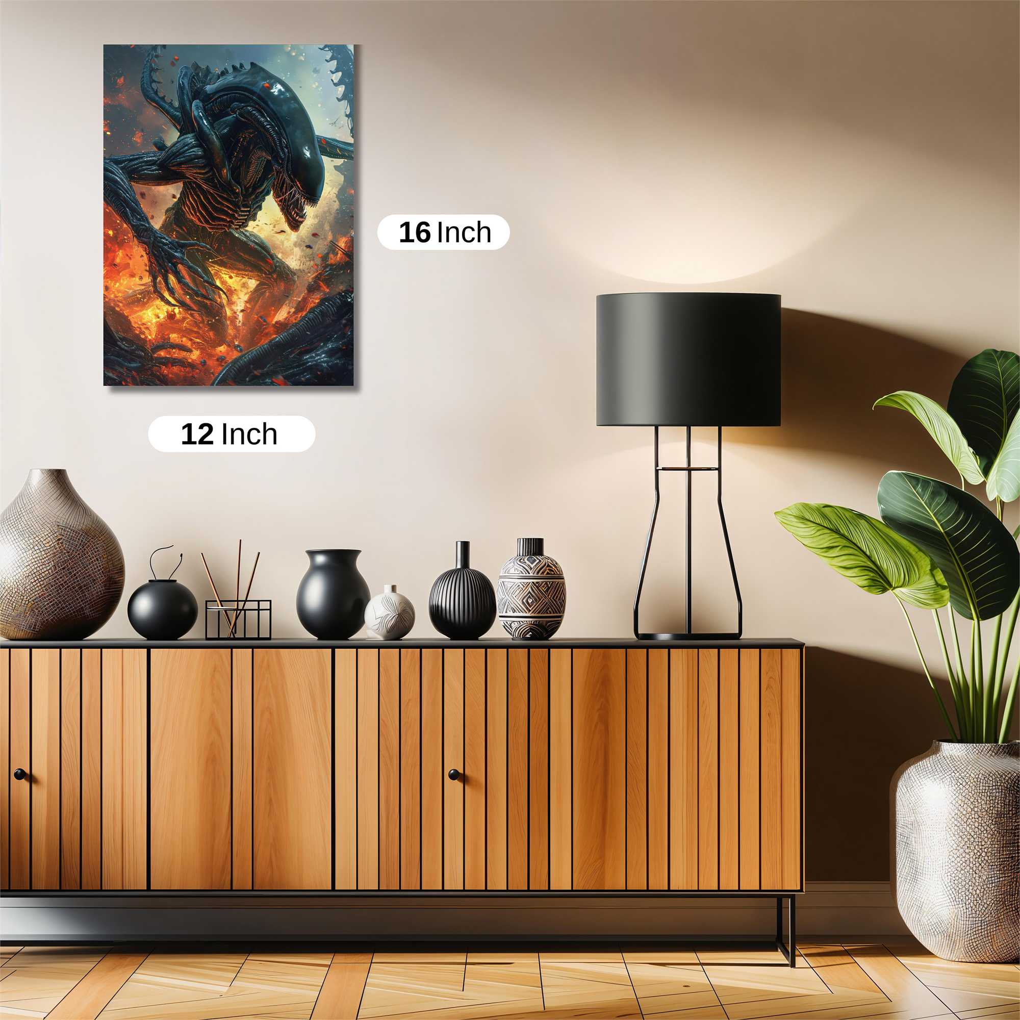Xenomorph Inferno Safe Wall Magnetic / M