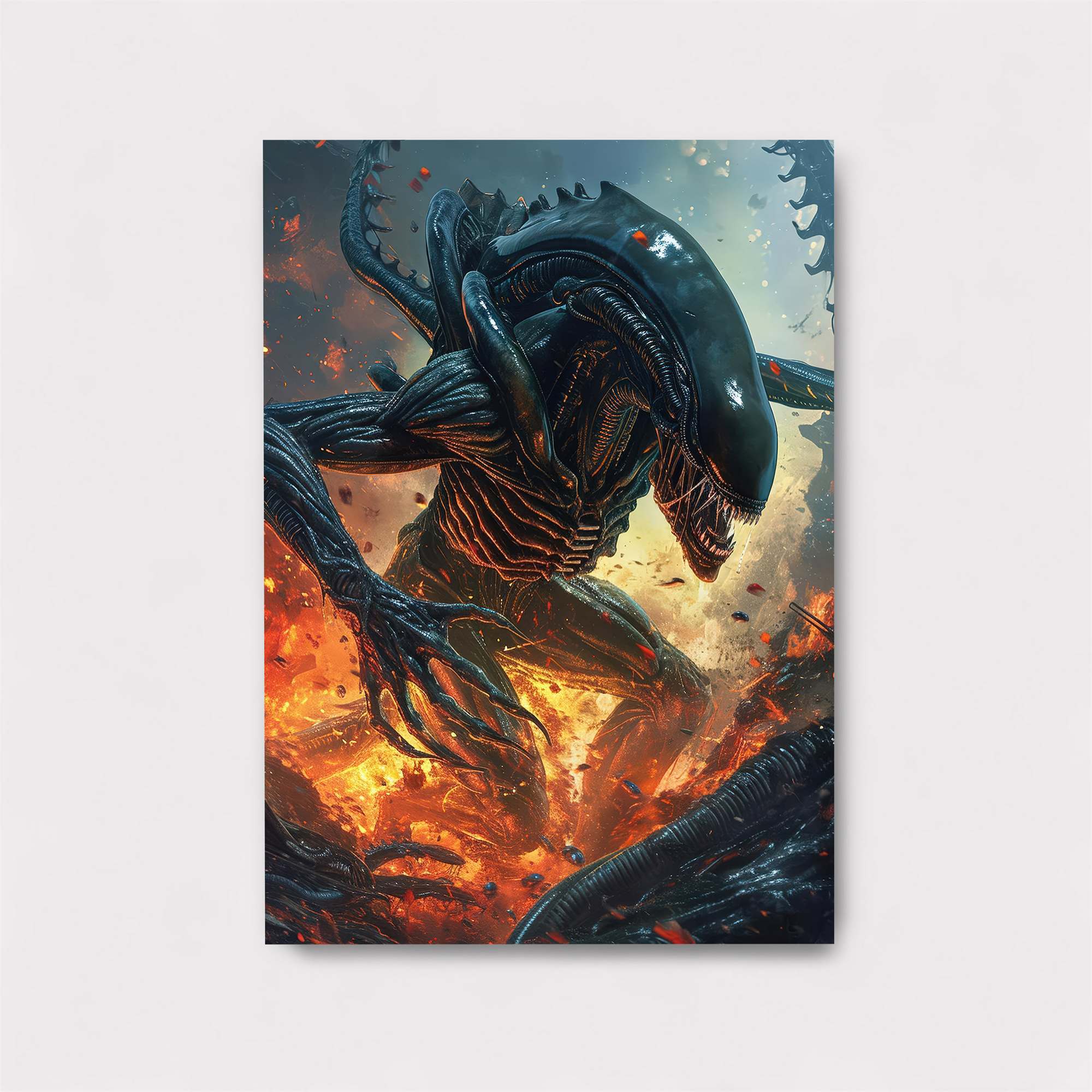 Xenomorph Inferno Safe Wall Magnetic / M