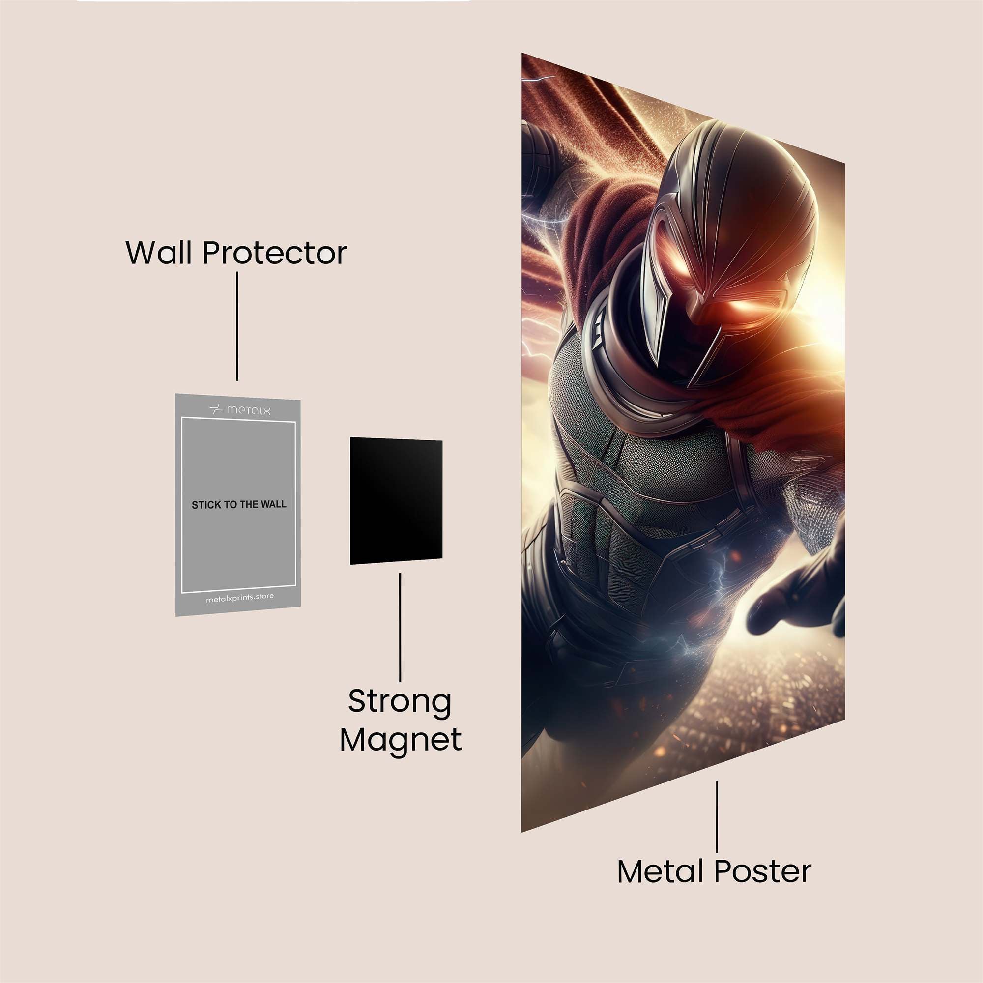 Hyperion Radiant Safe Wall Magnetic / M