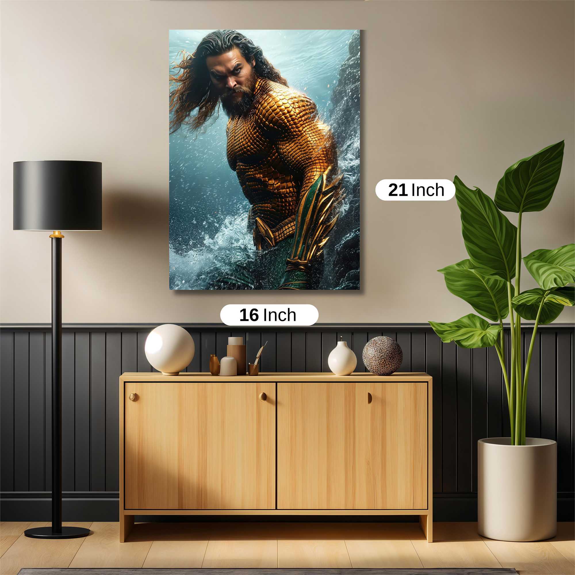 Aquaman Regal Safe Wall Magnetic / M