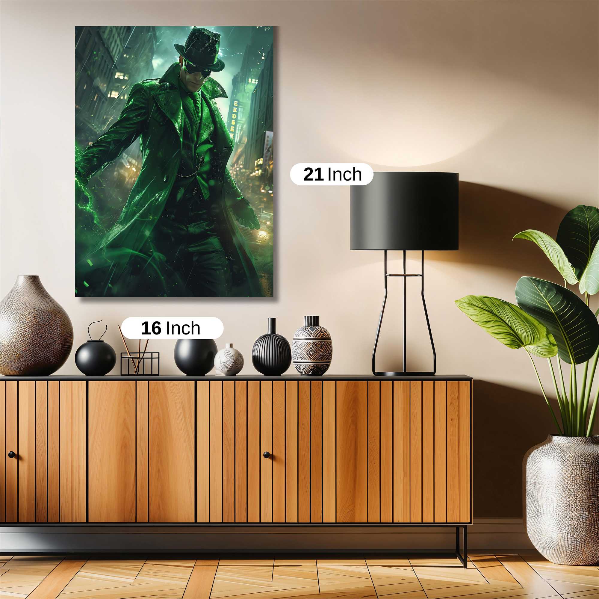 Green Enigma Safe Wall Magnetic / M