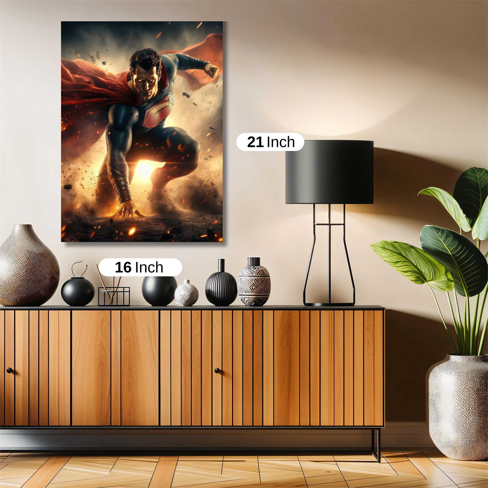 Superman Resolute Safe Wall Magnetic / M