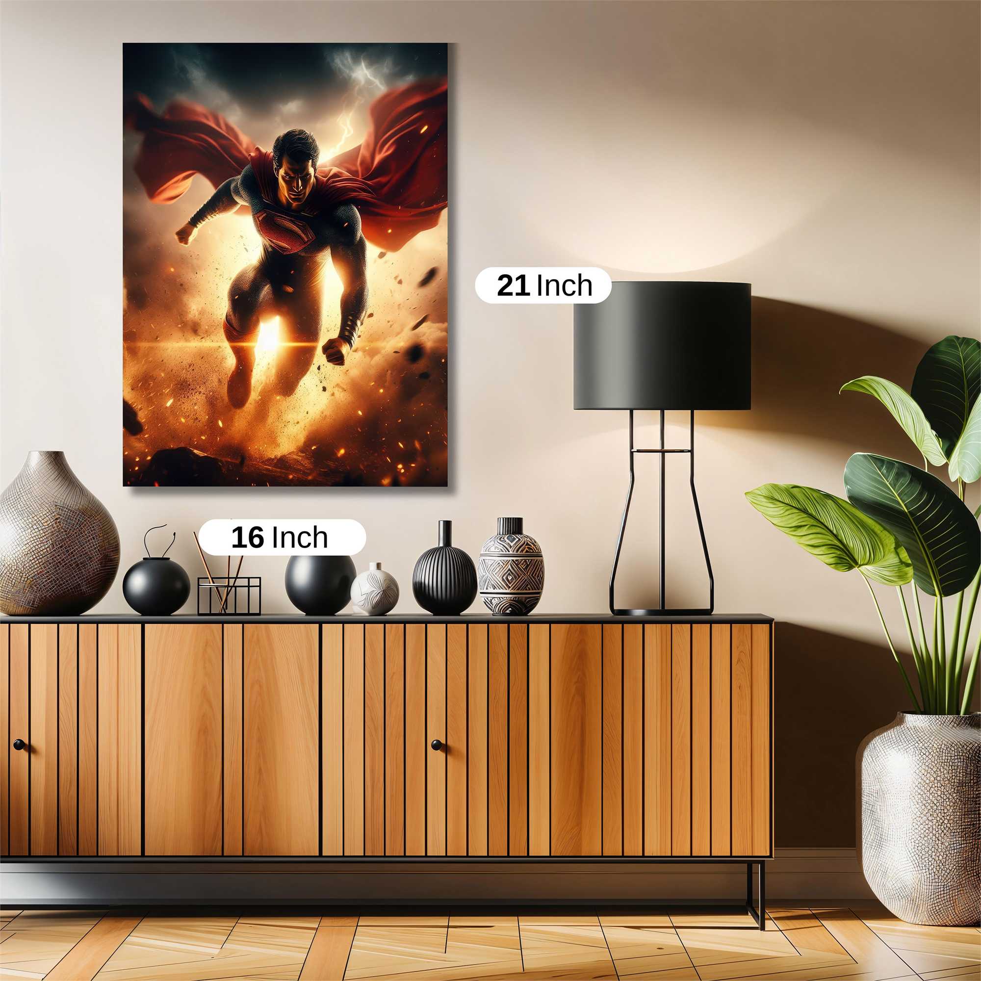 Superman Resolute Safe Wall Magnetic / M