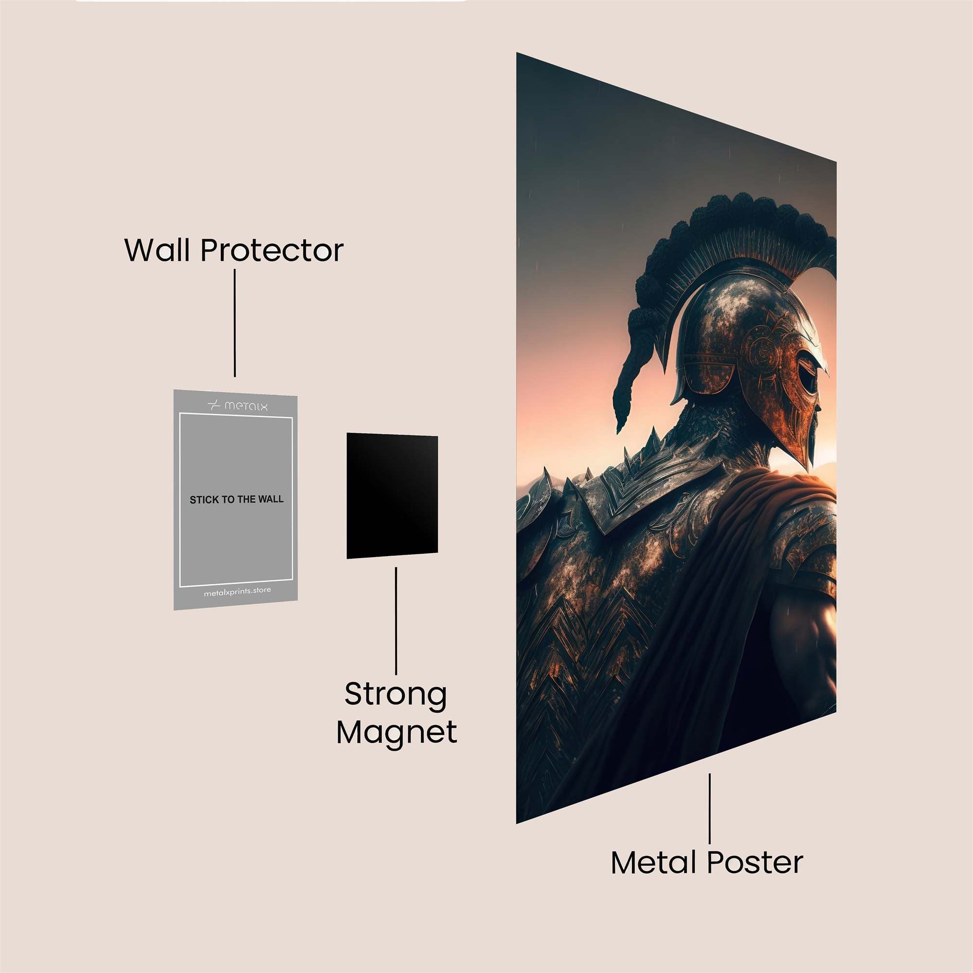 VenomSpider Menace Safe Wall Magnetic / M