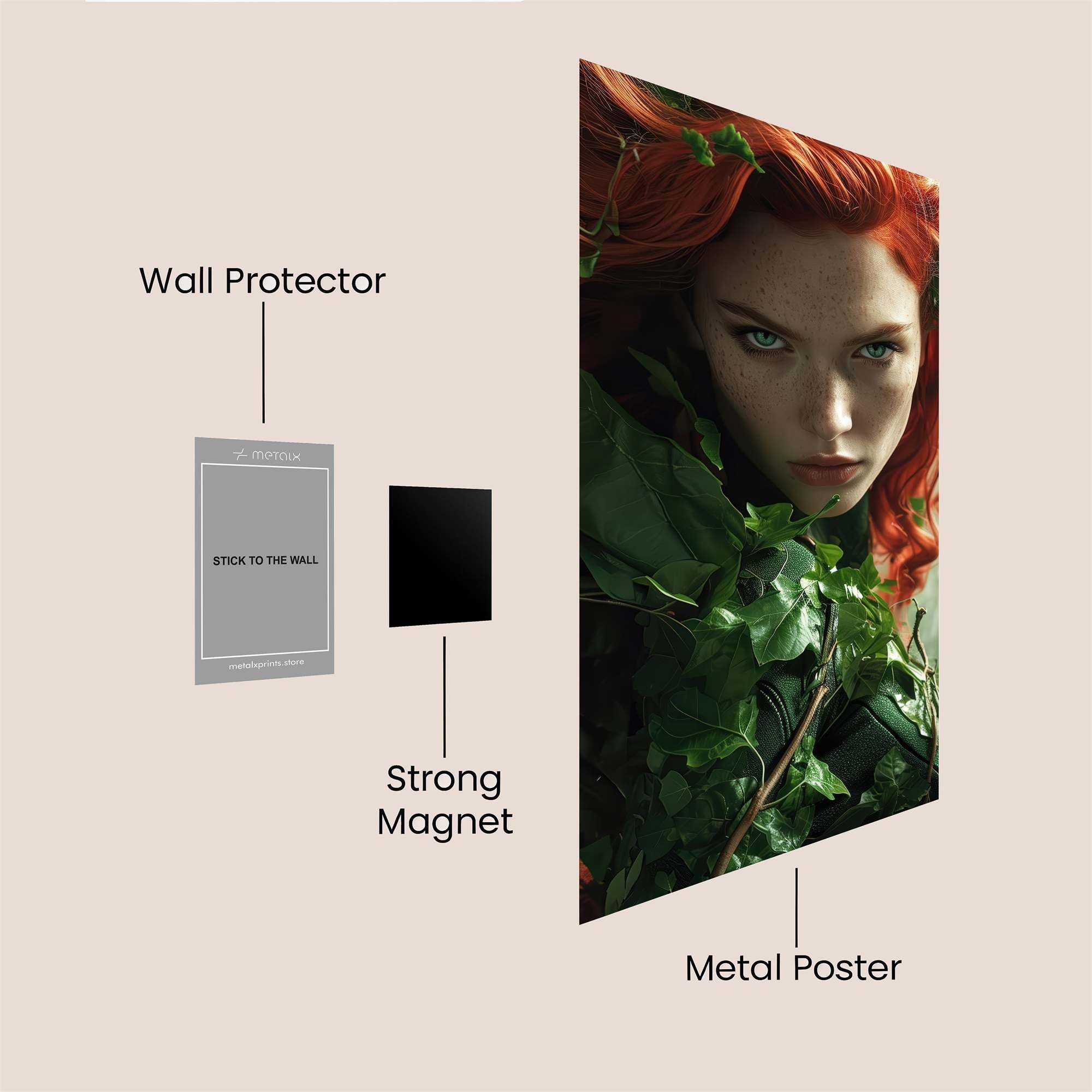 Ivy Enchantress Safe Wall Magnetic / M