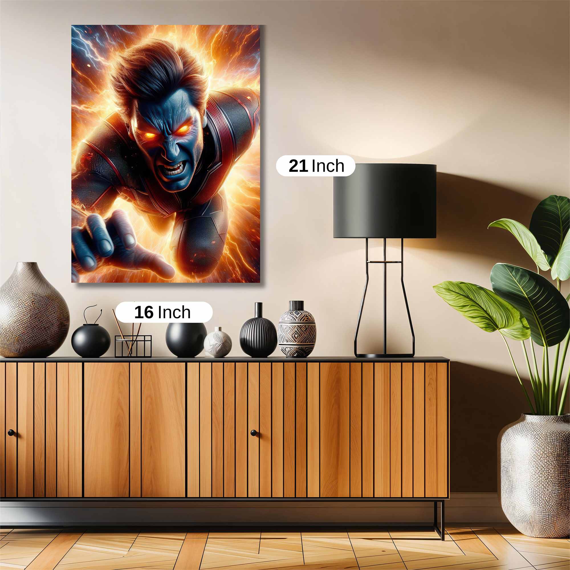 Beast Unleashed Safe Wall Magnetic / M