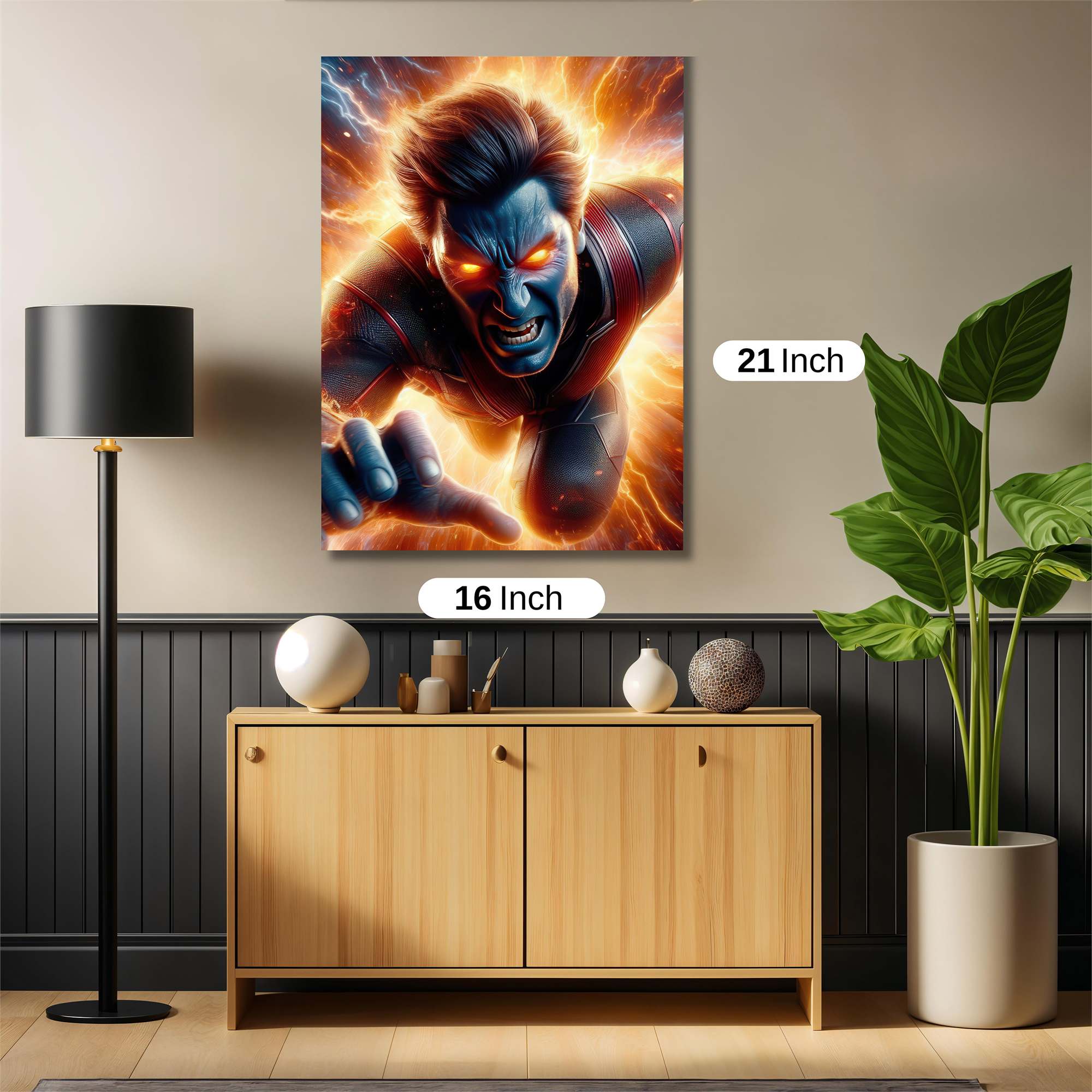 Beast Unleashed Safe Wall Magnetic / M