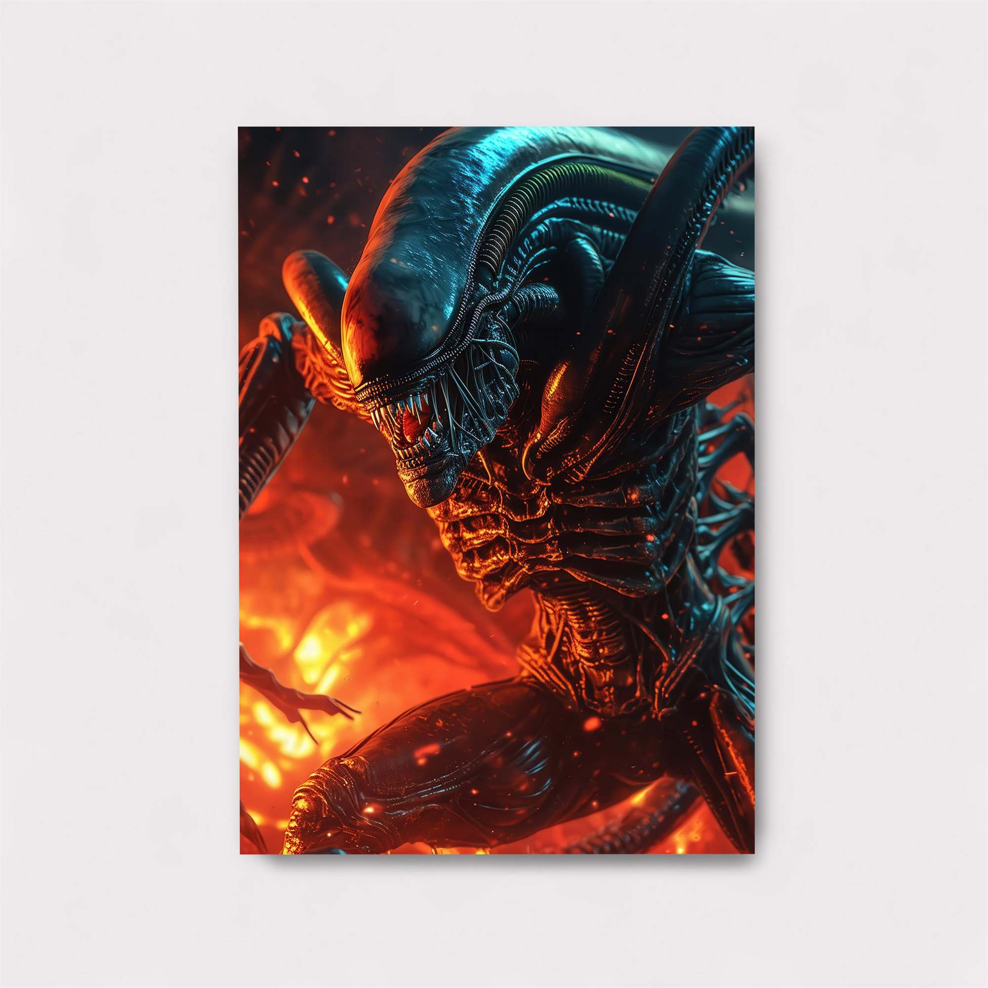 Xenomorph Inferno Safe Wall Magnetic / M