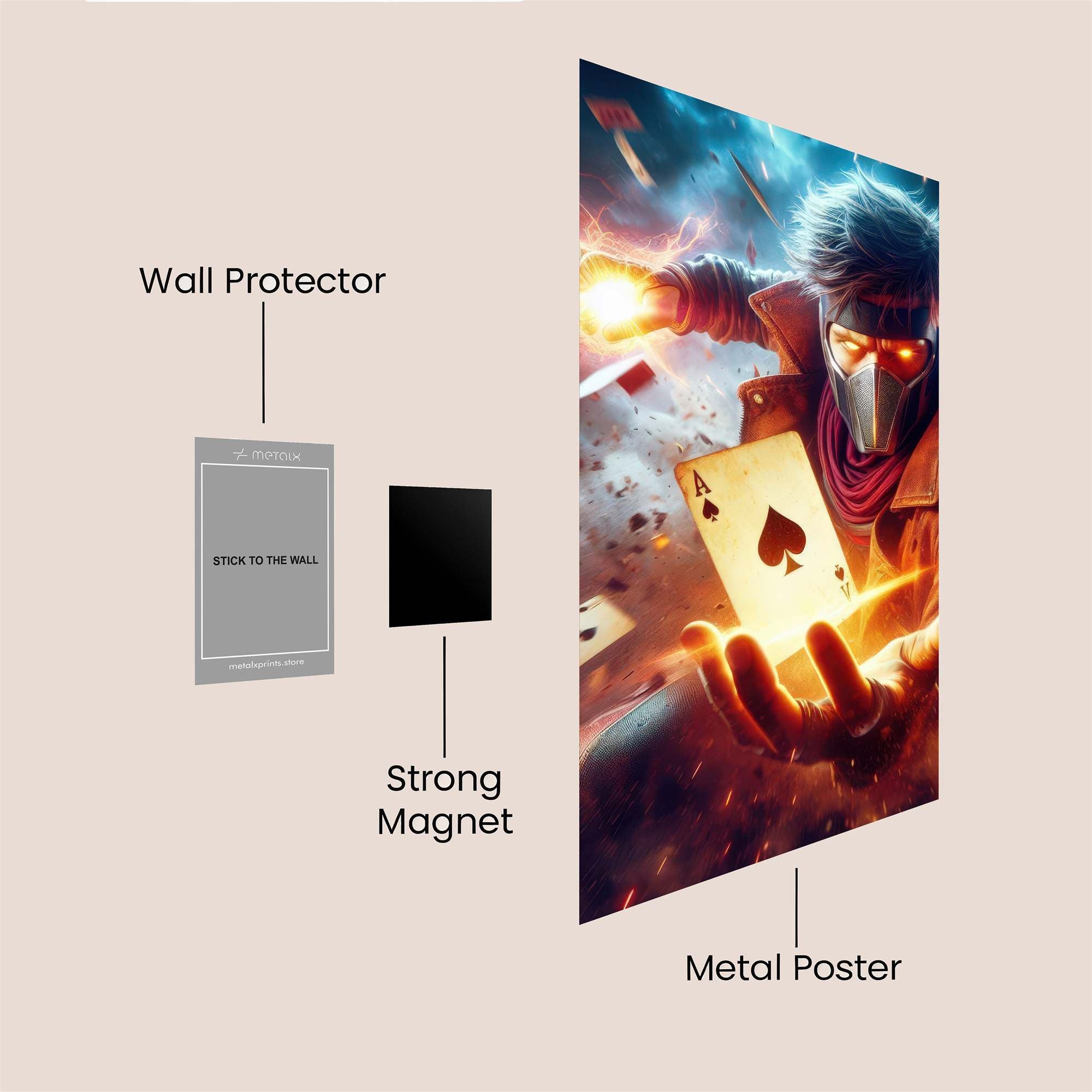 Gambit Enigmatic Safe Wall Magnetic / M