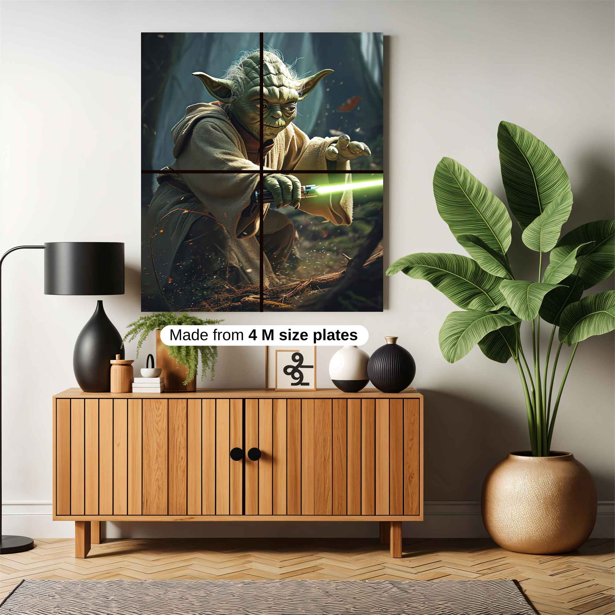 Yoda Radiant Safe Wall Magnetic / M