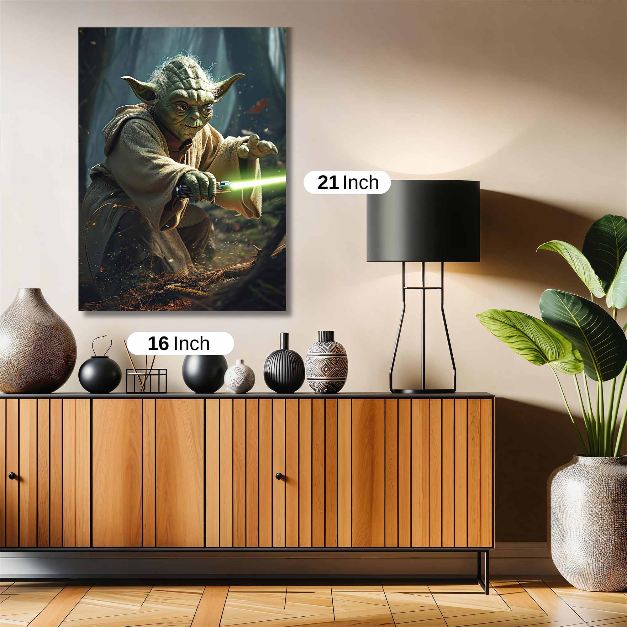 Yoda Radiant Safe Wall Magnetic / M