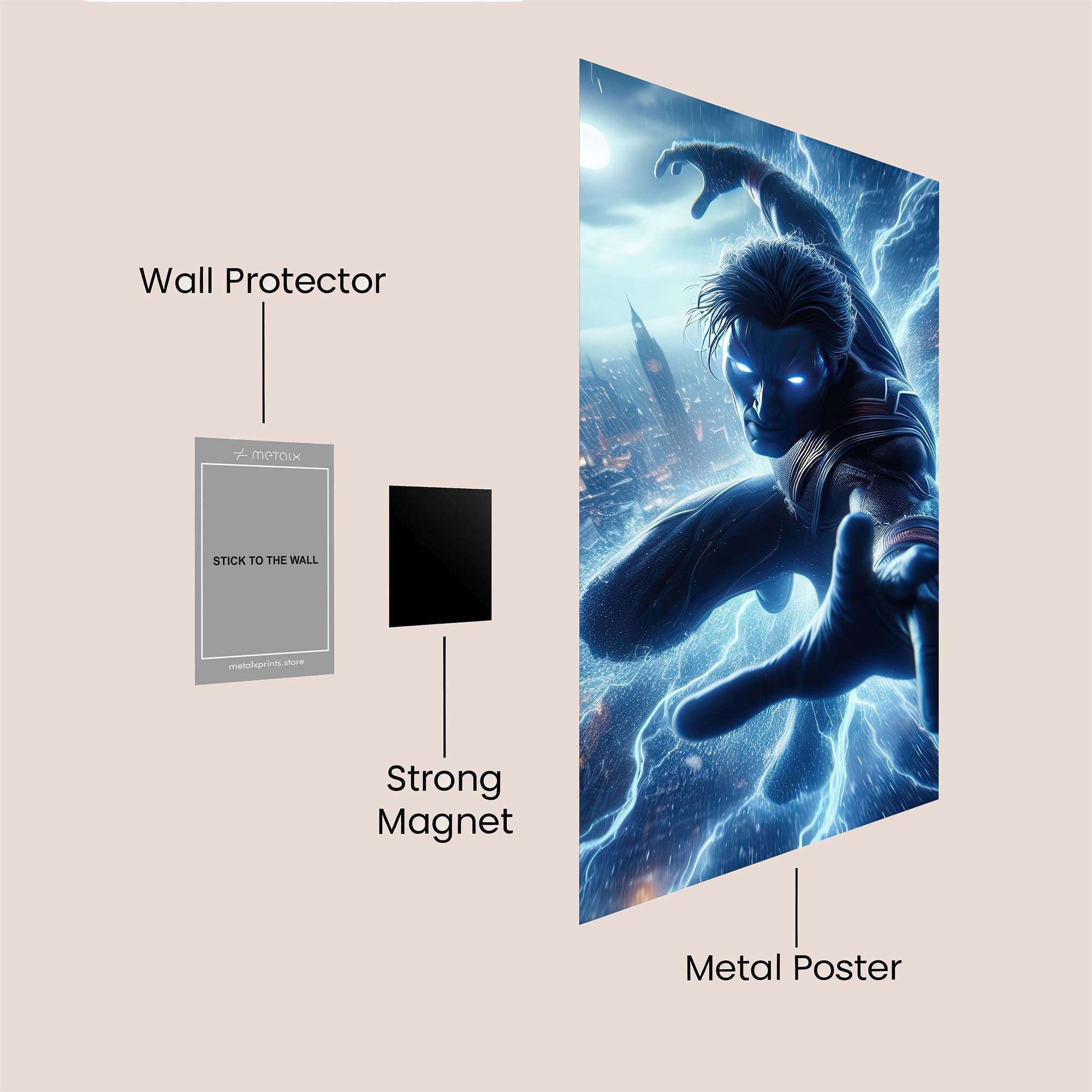 Electro Surge Safe Wall Magnetic / M