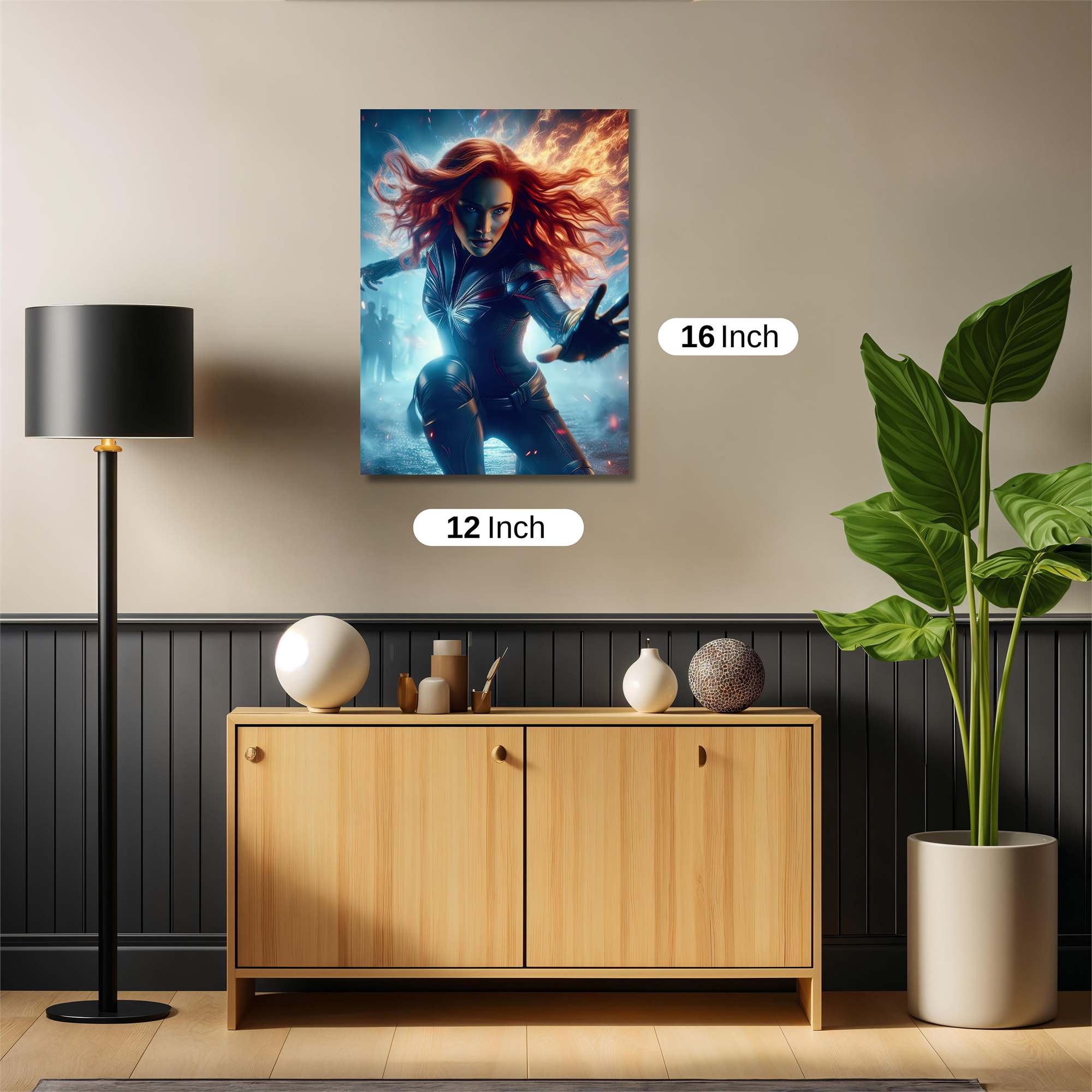 Phoenix Ascending Safe Wall Magnetic / M