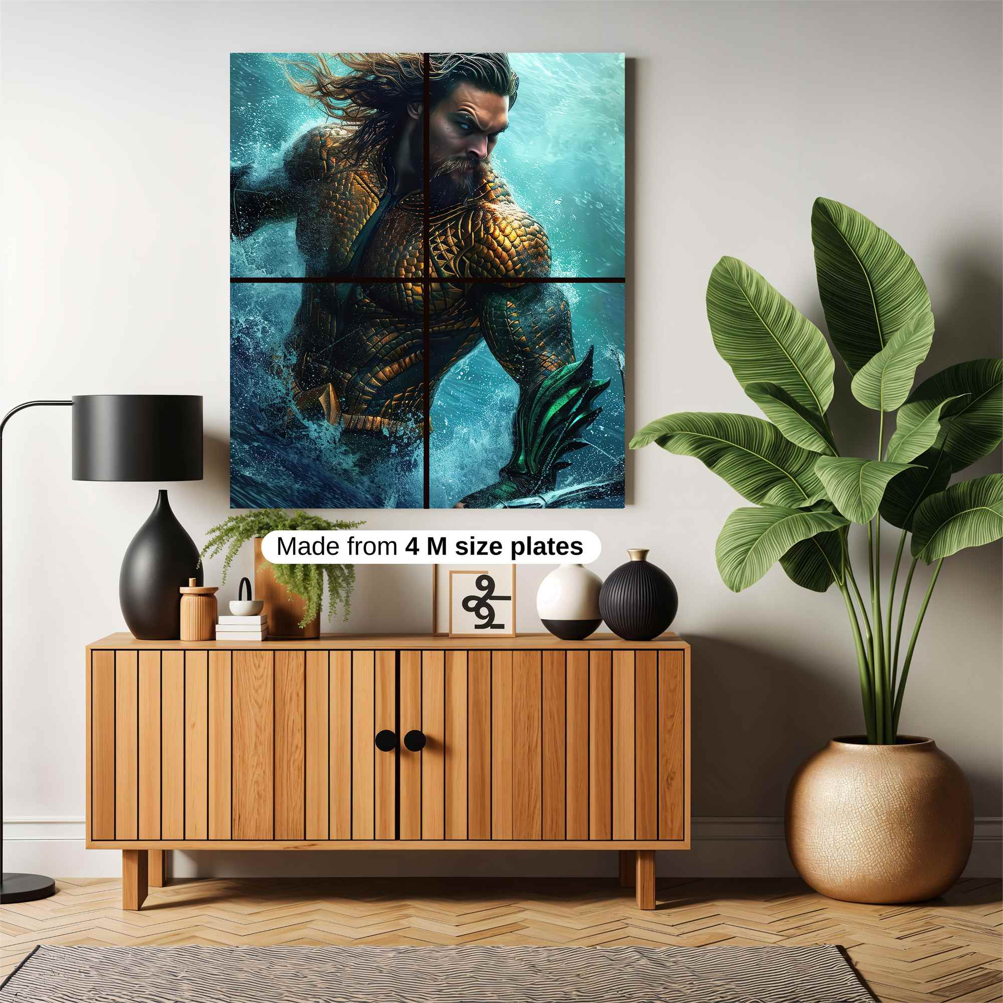 Aquaman Majestic Safe Wall Magnetic / M