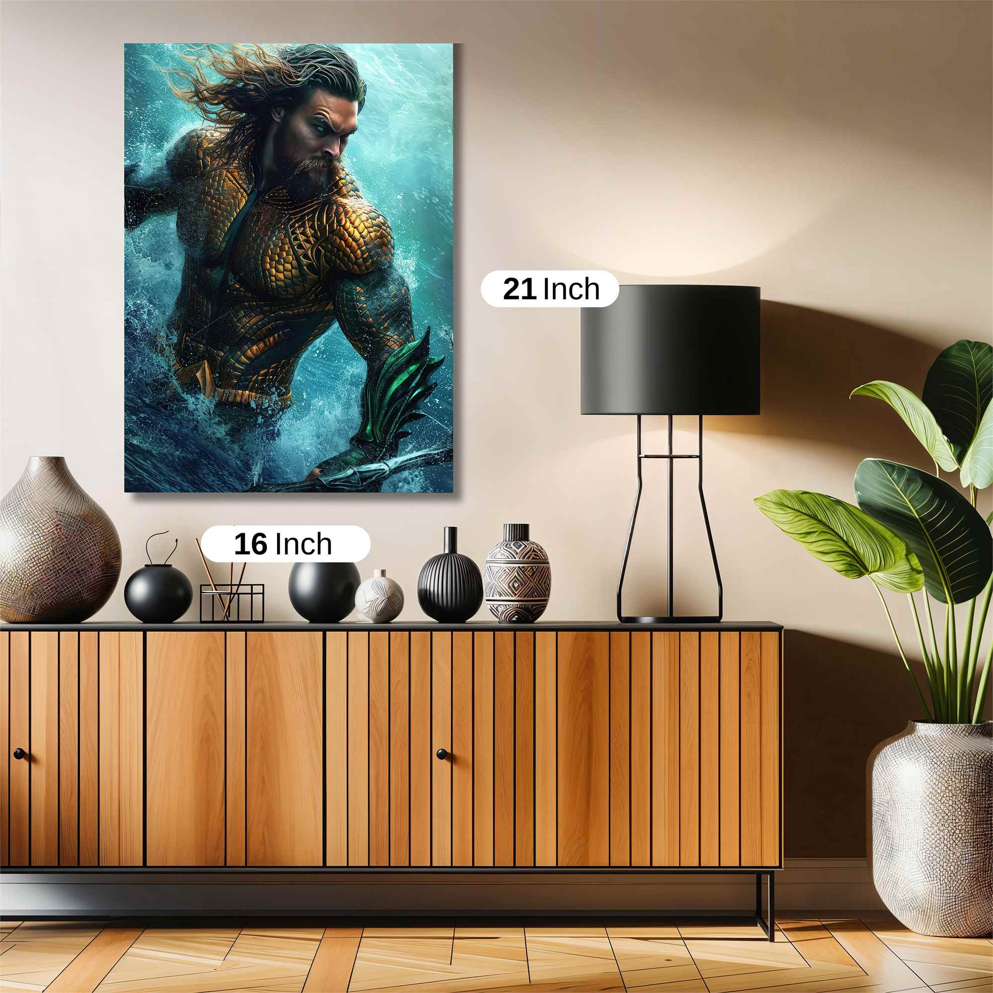 Aquaman Majestic Safe Wall Magnetic / M