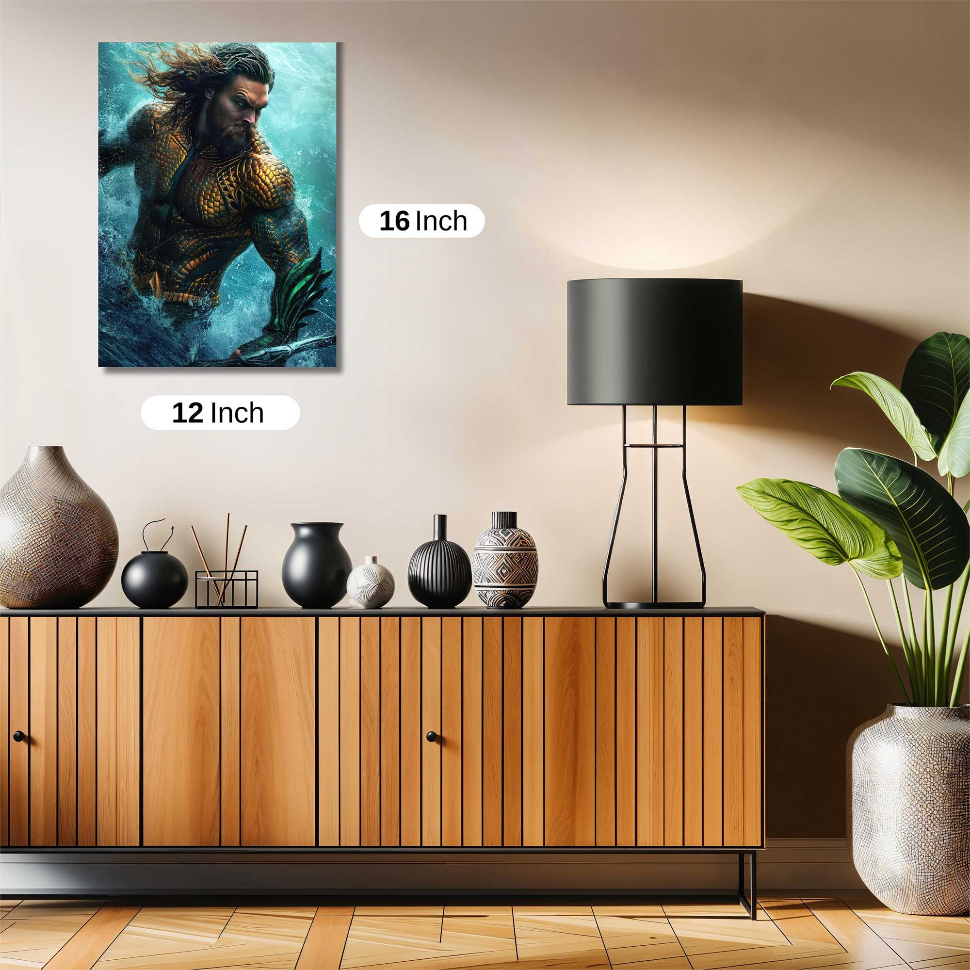 Aquaman Majestic Safe Wall Magnetic / M