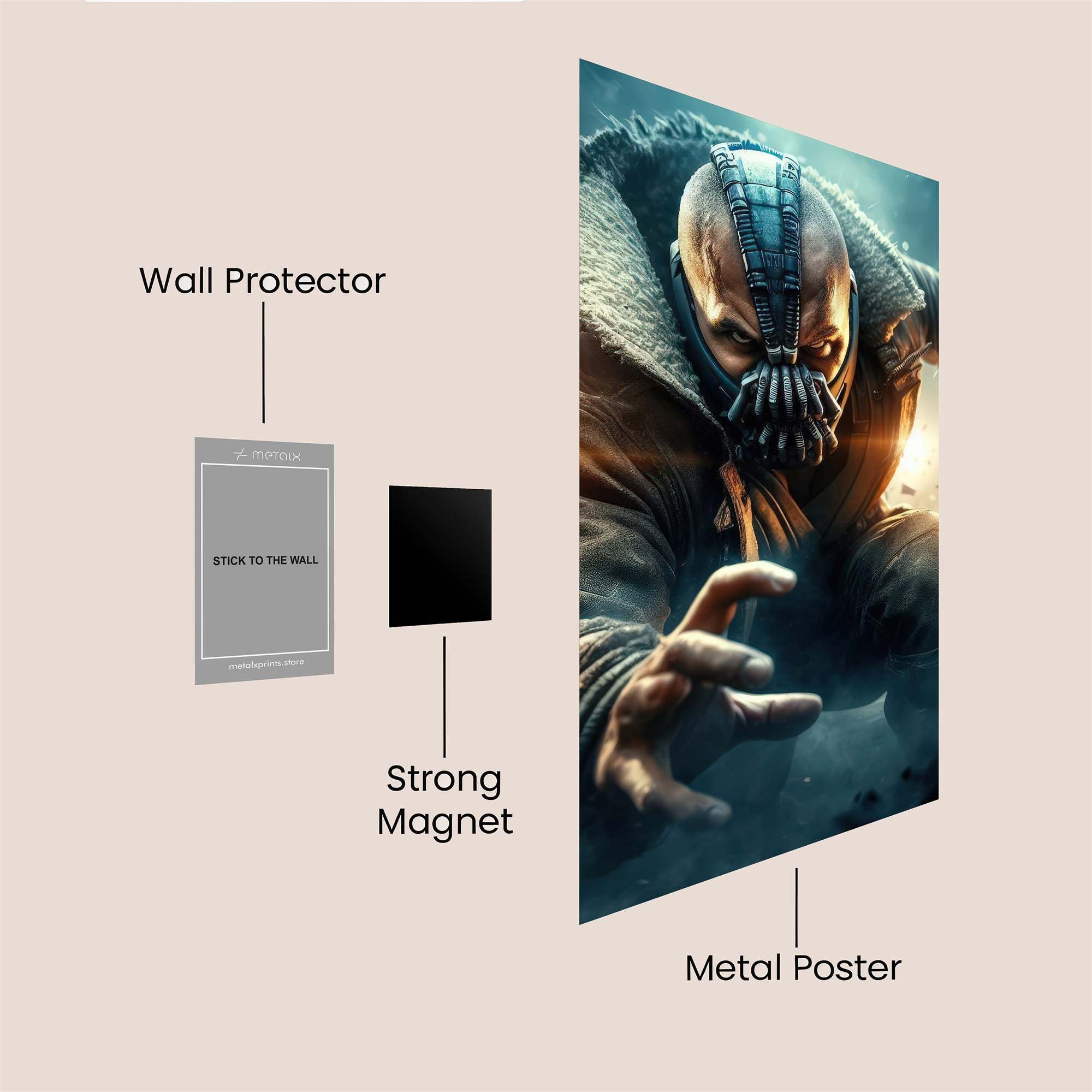 Bane Ferocious Safe Wall Magnetic / M
