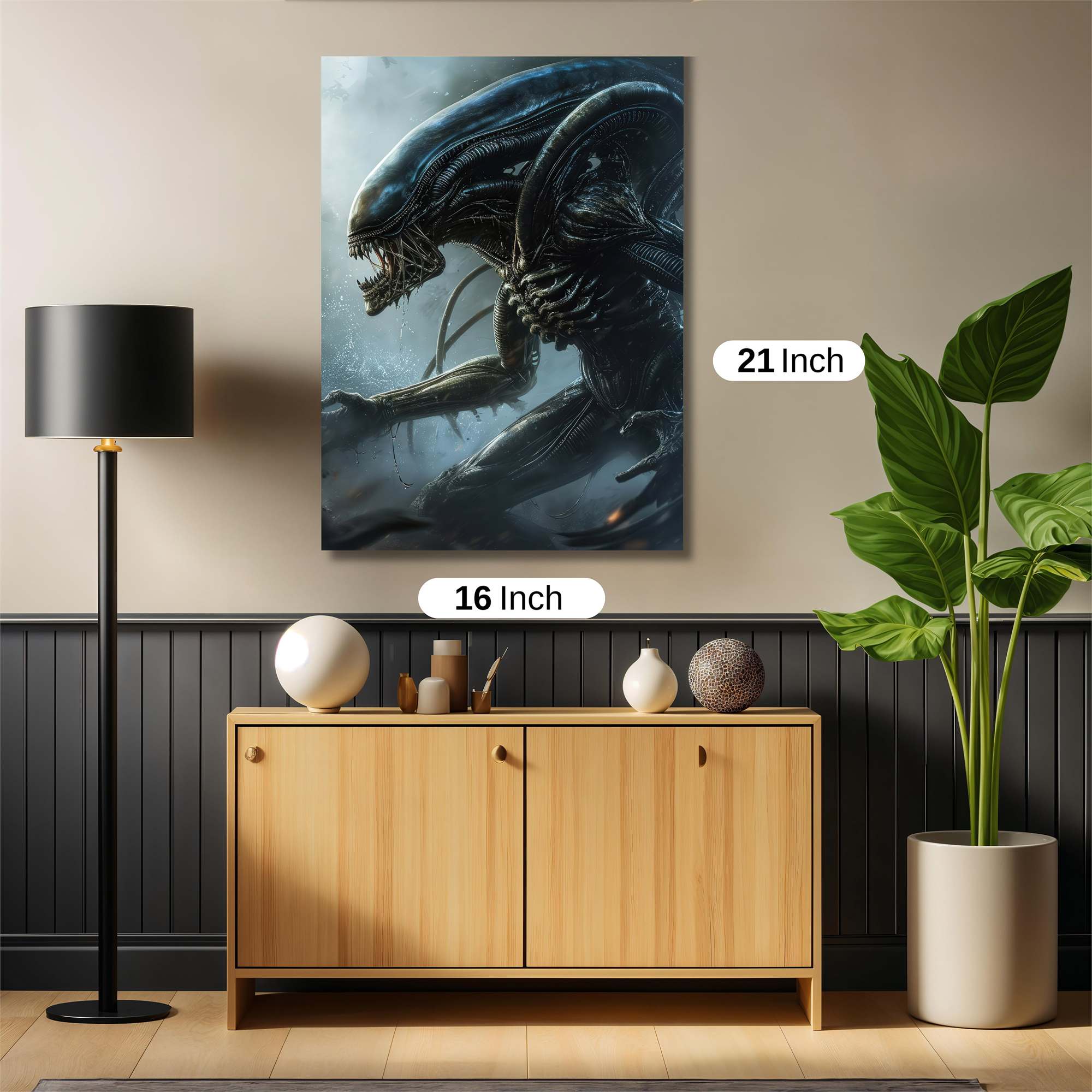 Xenomorph Ferocious Safe Wall Magnetic / M