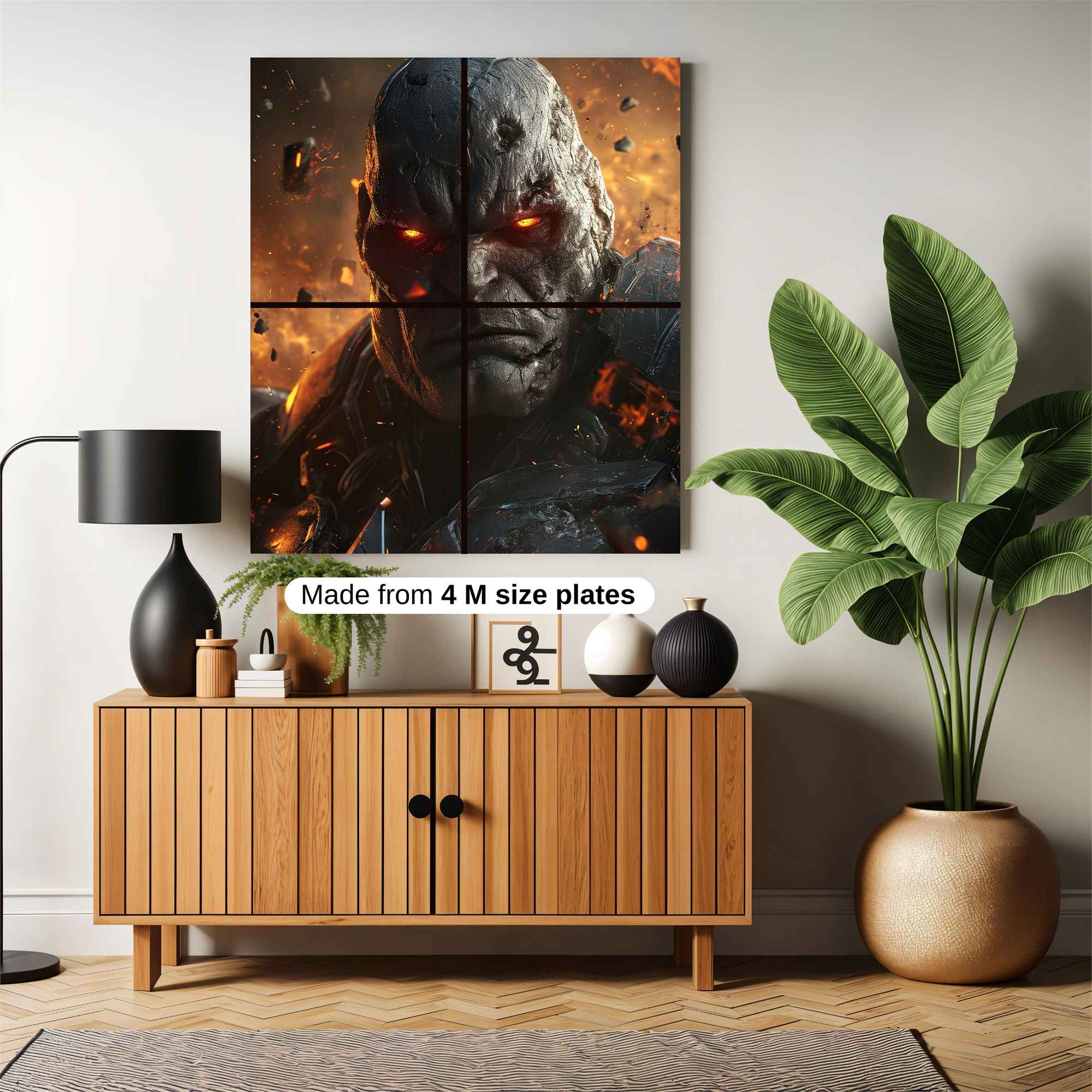 Darkseid Inferno Safe Wall Magnetic / M