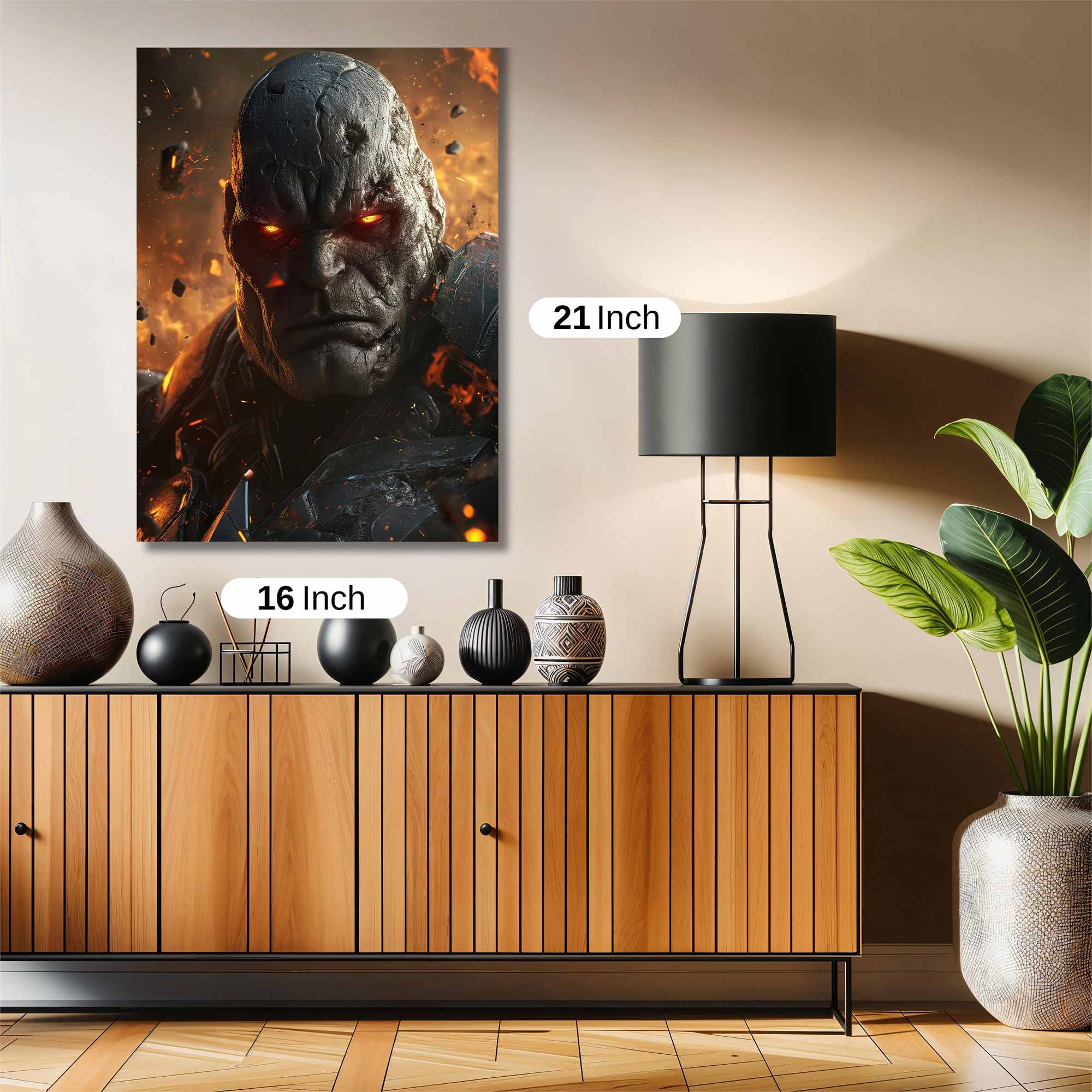 Darkseid Inferno Safe Wall Magnetic / M