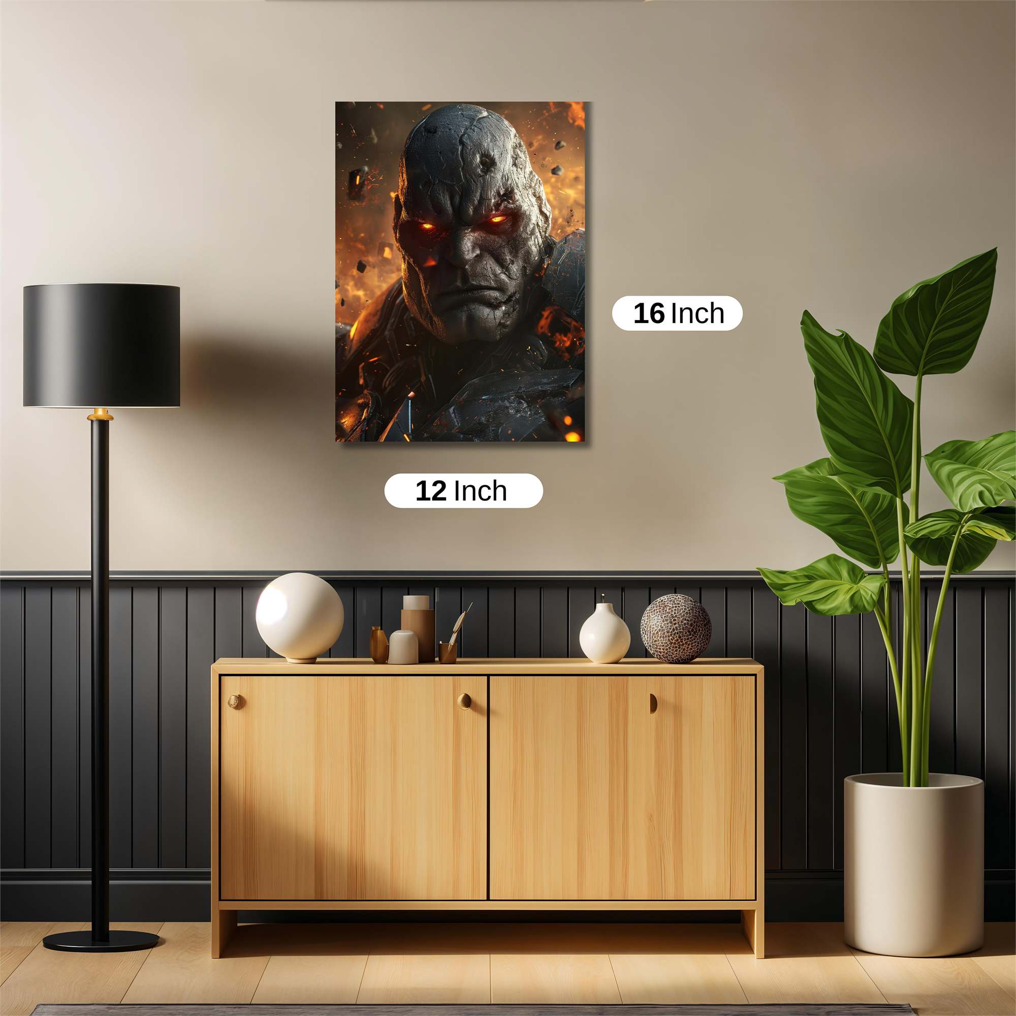 Darkseid Inferno Safe Wall Magnetic / M